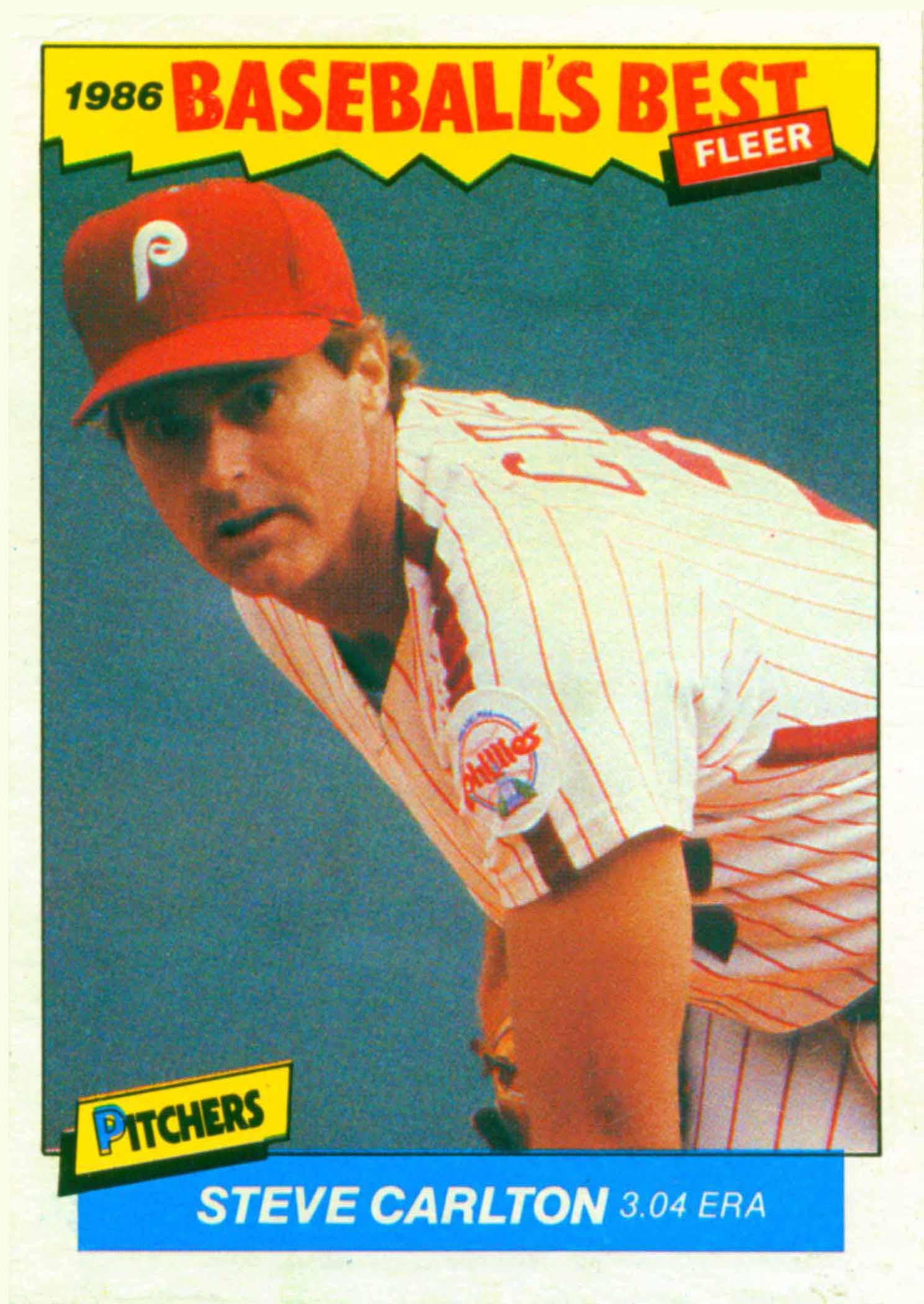 1986 Fleer Sluggers/Pitchers Box Cards