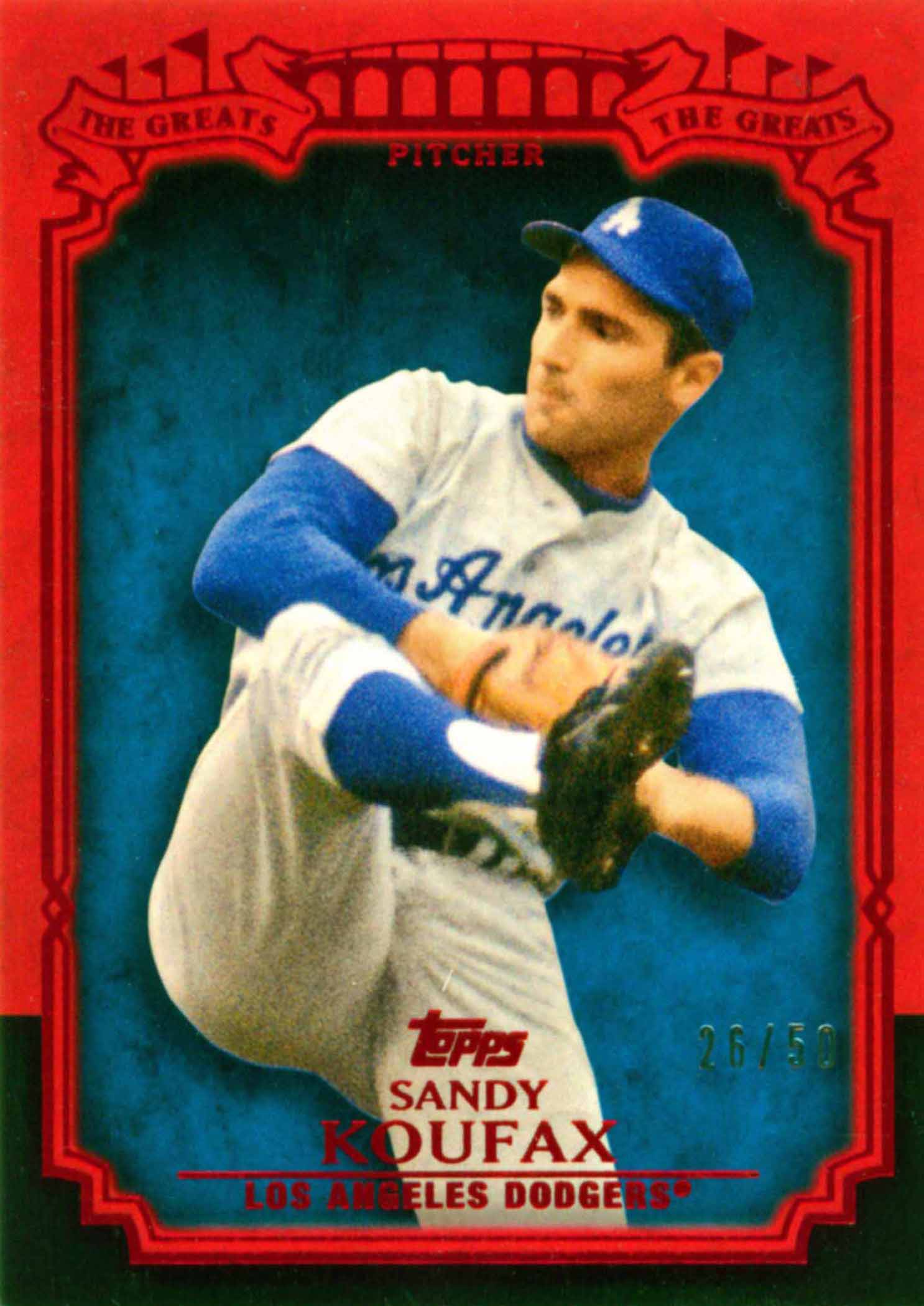 2013 Topps The Greats Red