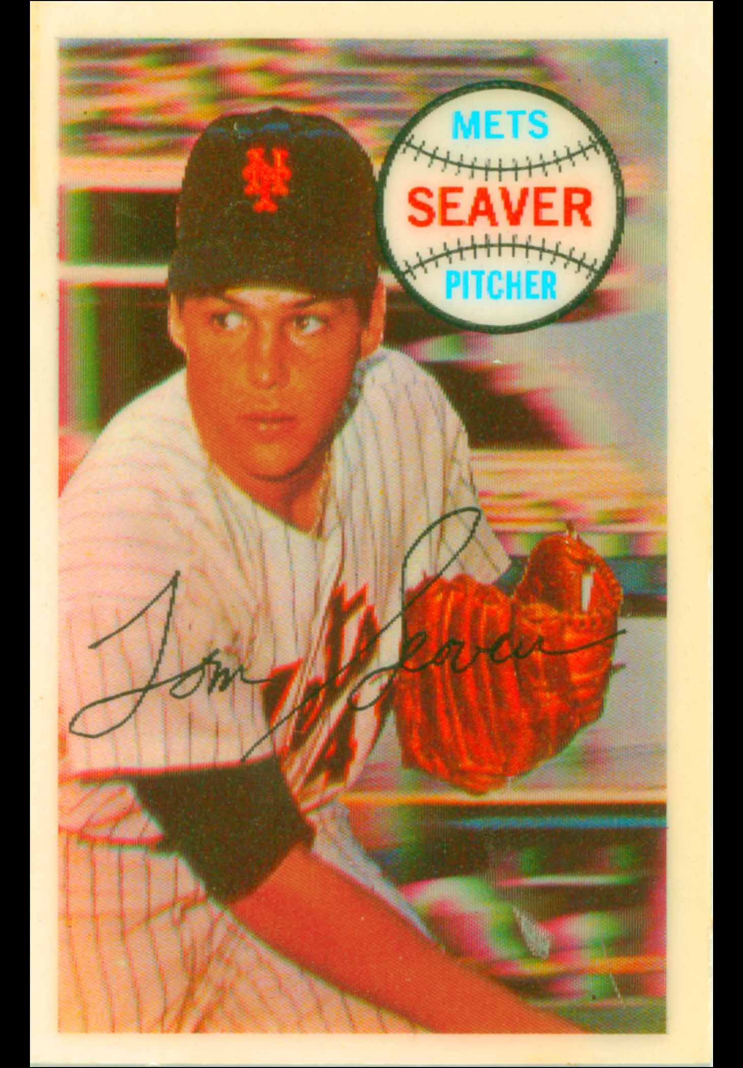 Tom Seaver White Sox 1986 Fleer Future Hall of Famer Signed