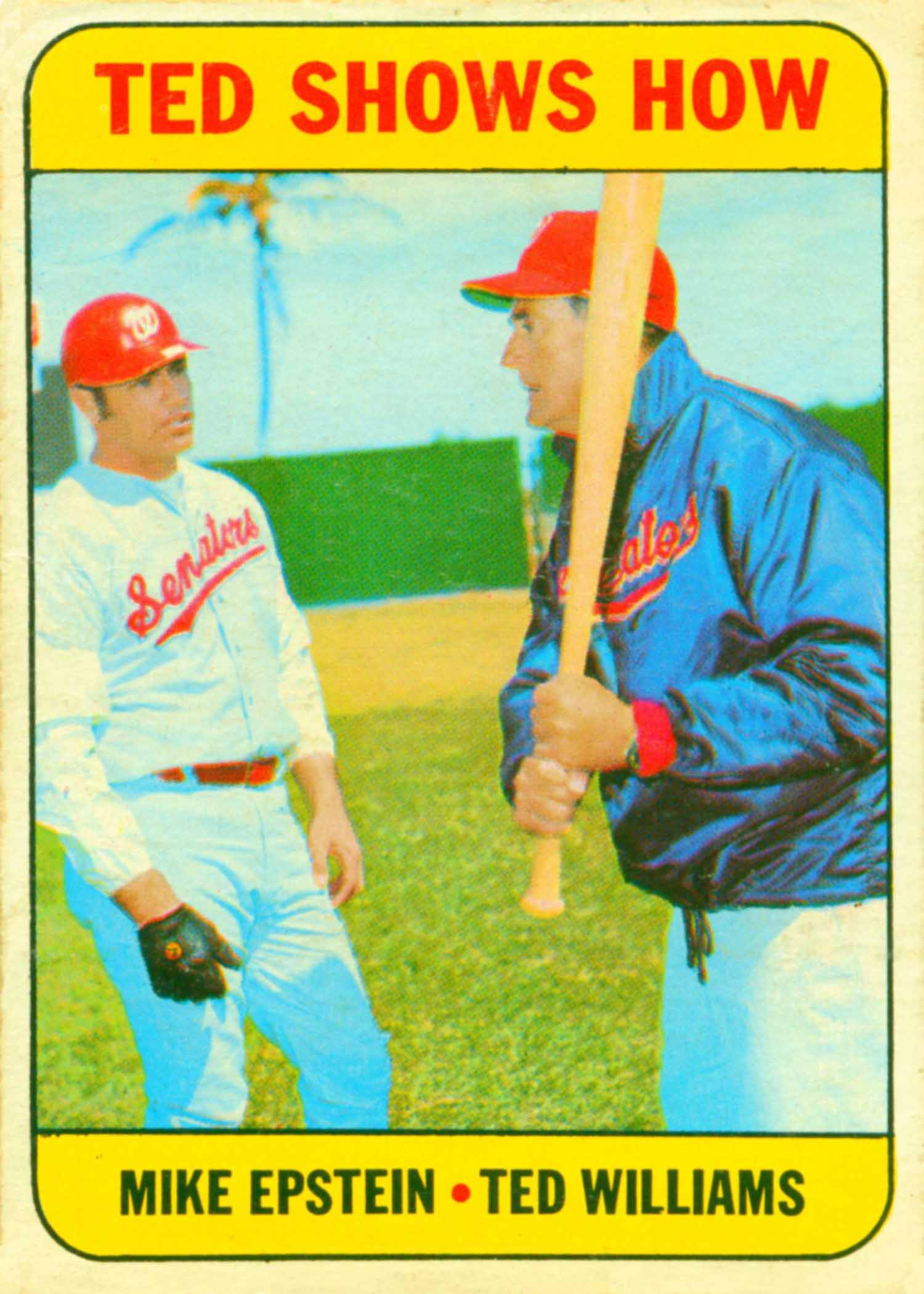 1969 Topps Ted Shows How