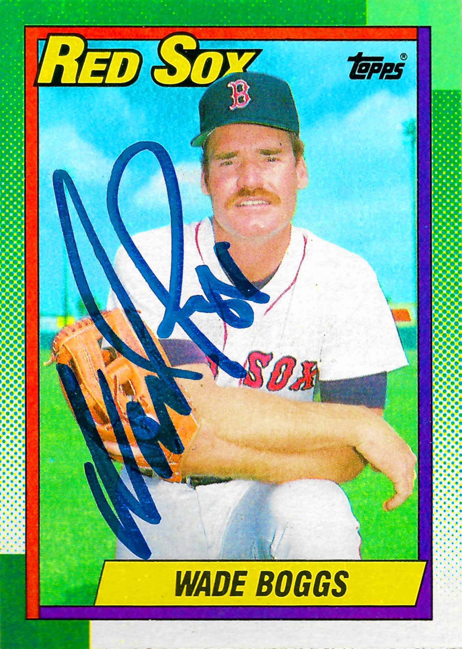 1990 Topps Autographed