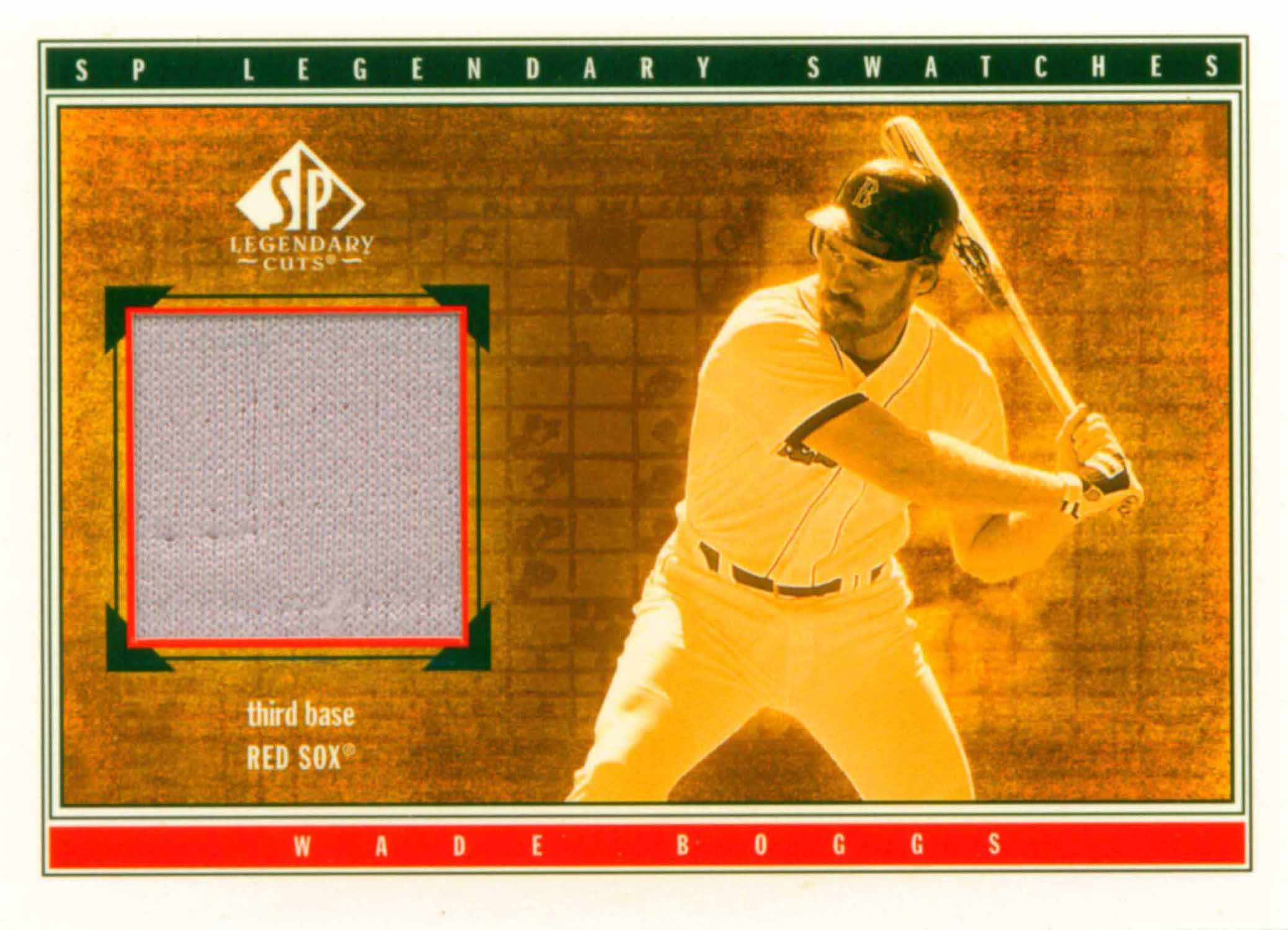 2002 SP Legendary Cuts Game Swatches