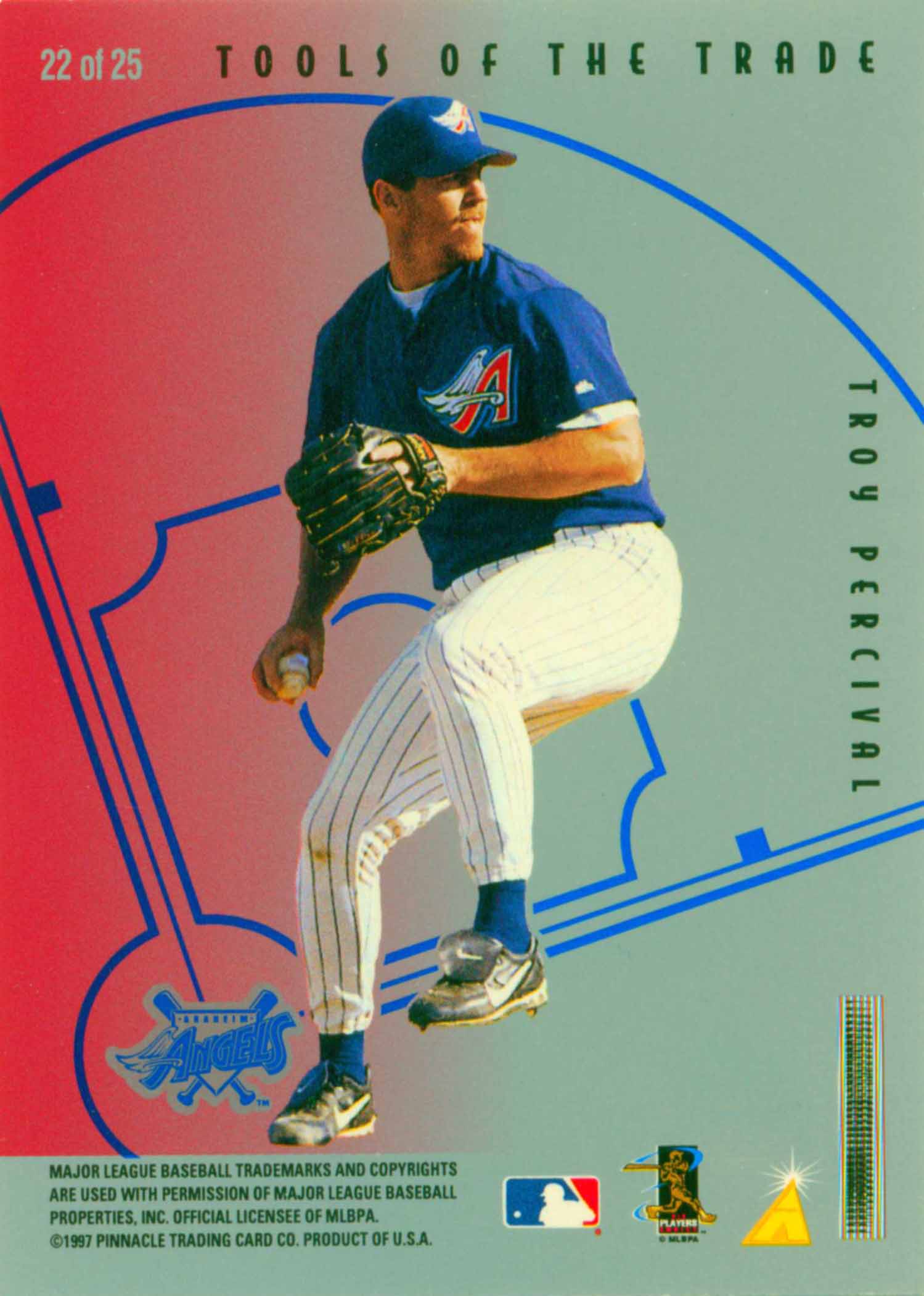  1997 Topps #156 Troy Percival NM-MT Anaheim Angels Baseball :  Collectibles & Fine Art