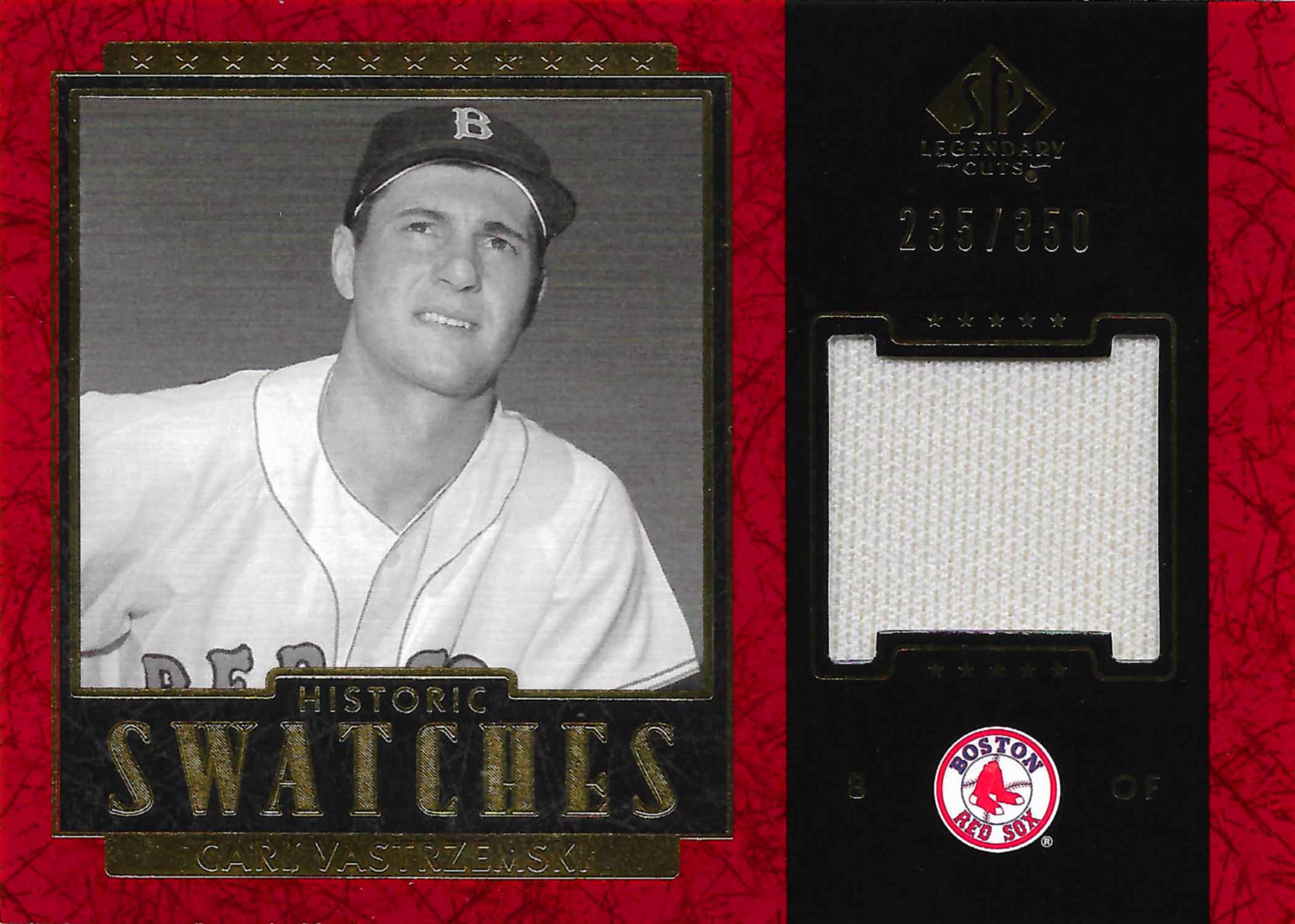2003 SP Legendary Cuts Historic Swatches Jersey