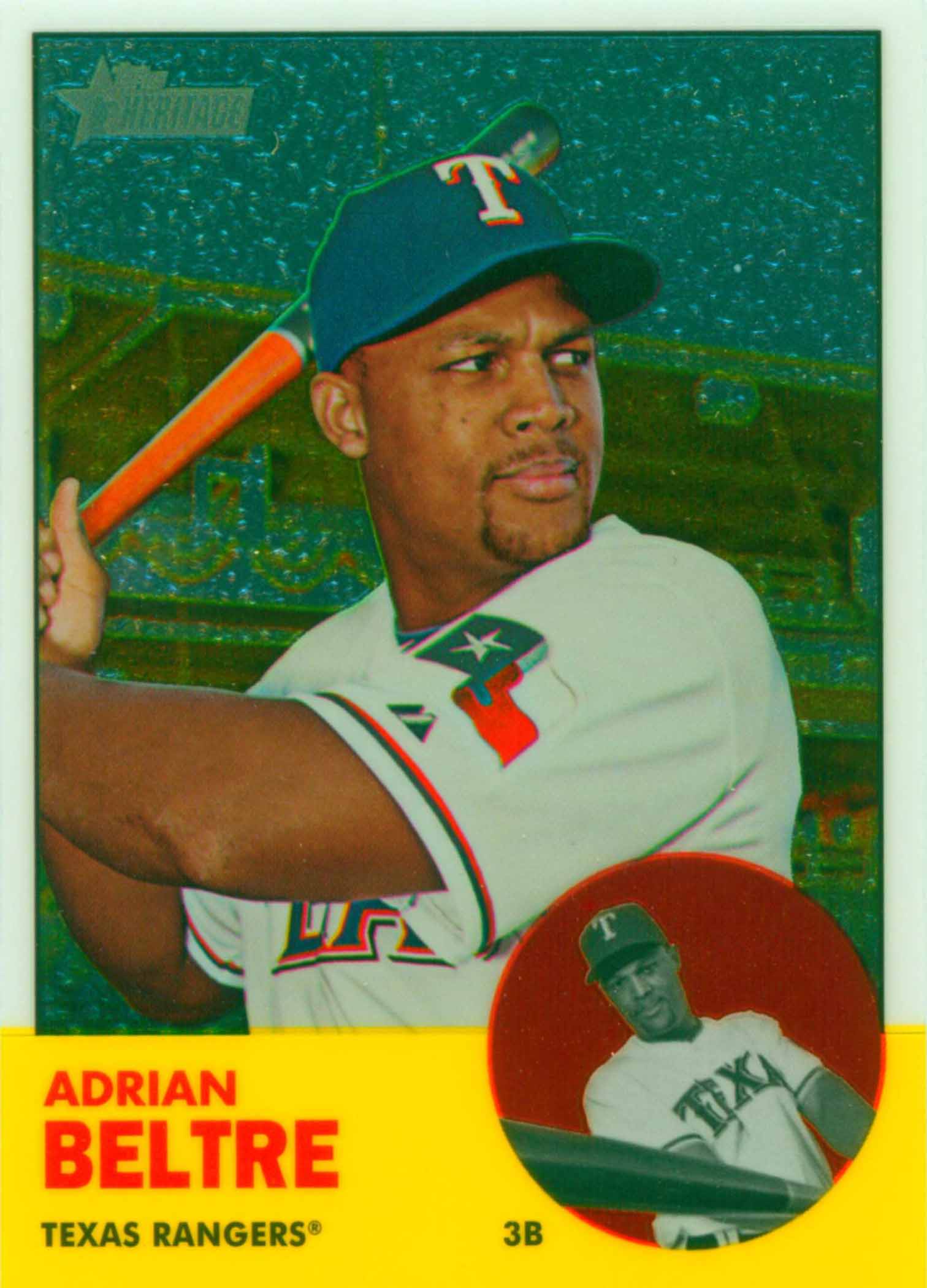 2012 Topps Heritage Chrome