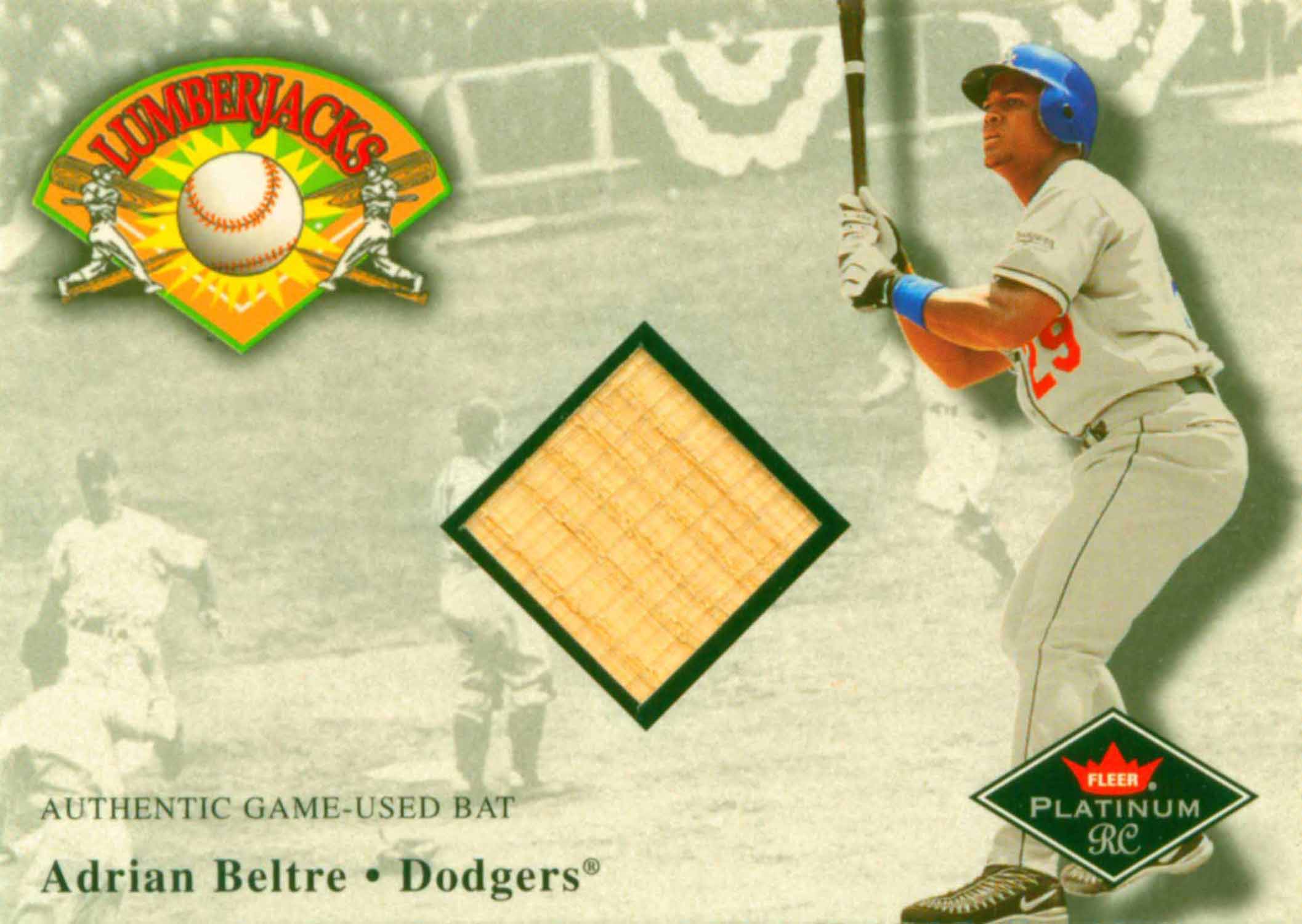 2001 Fleer Platinum Lumberjacks
