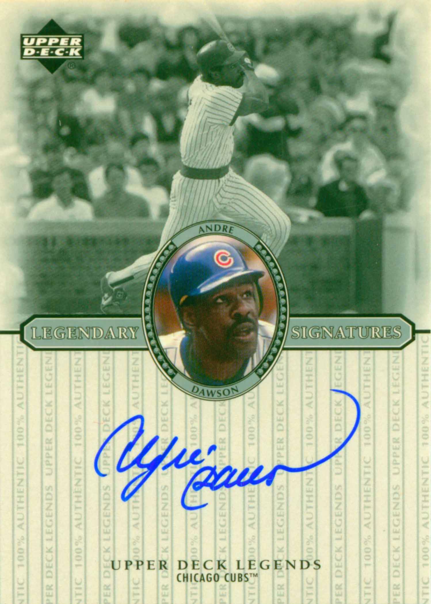 2000 Upper Deck Legends Legendary Signatures