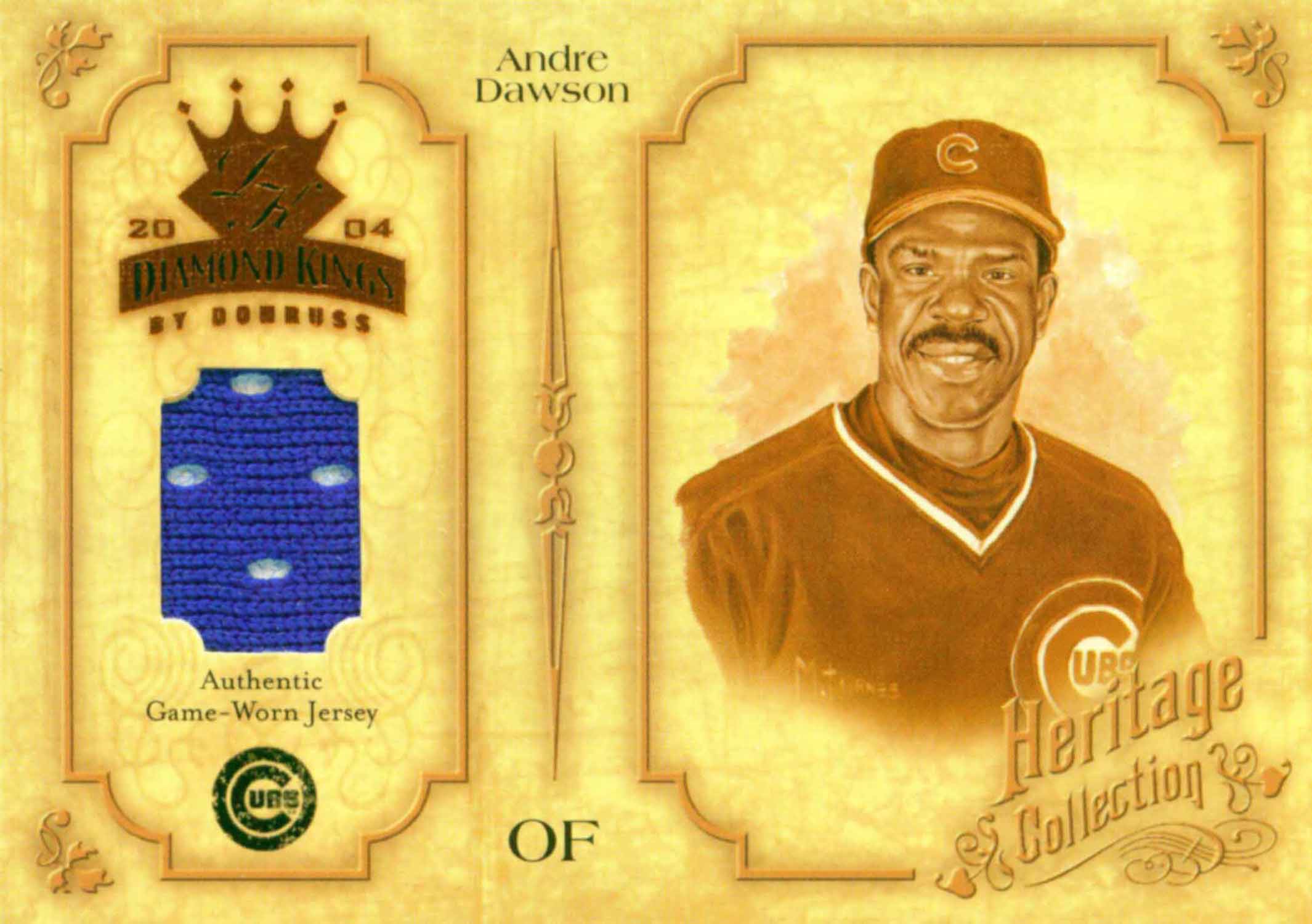 2004 Diamond Kings Heritage Collection Jerseys