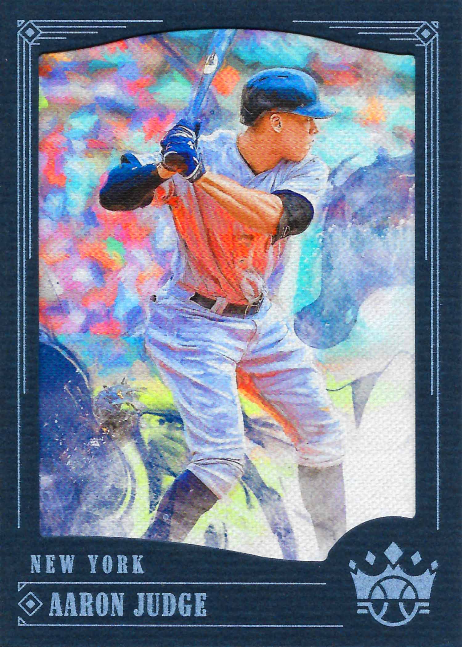 2018 Diamond Kings Blue Frame
