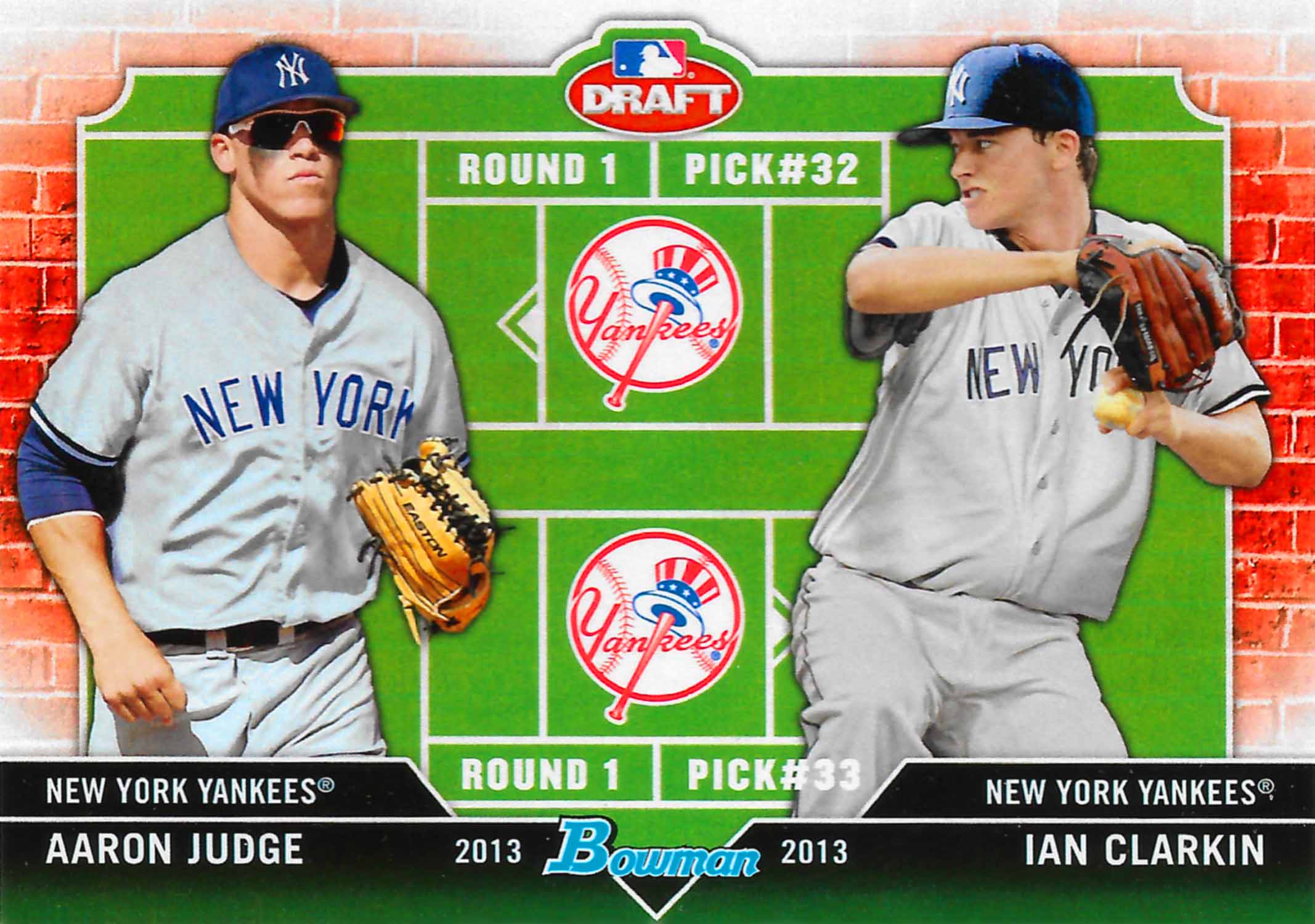 2013 Bowman Draft Dual Draftee