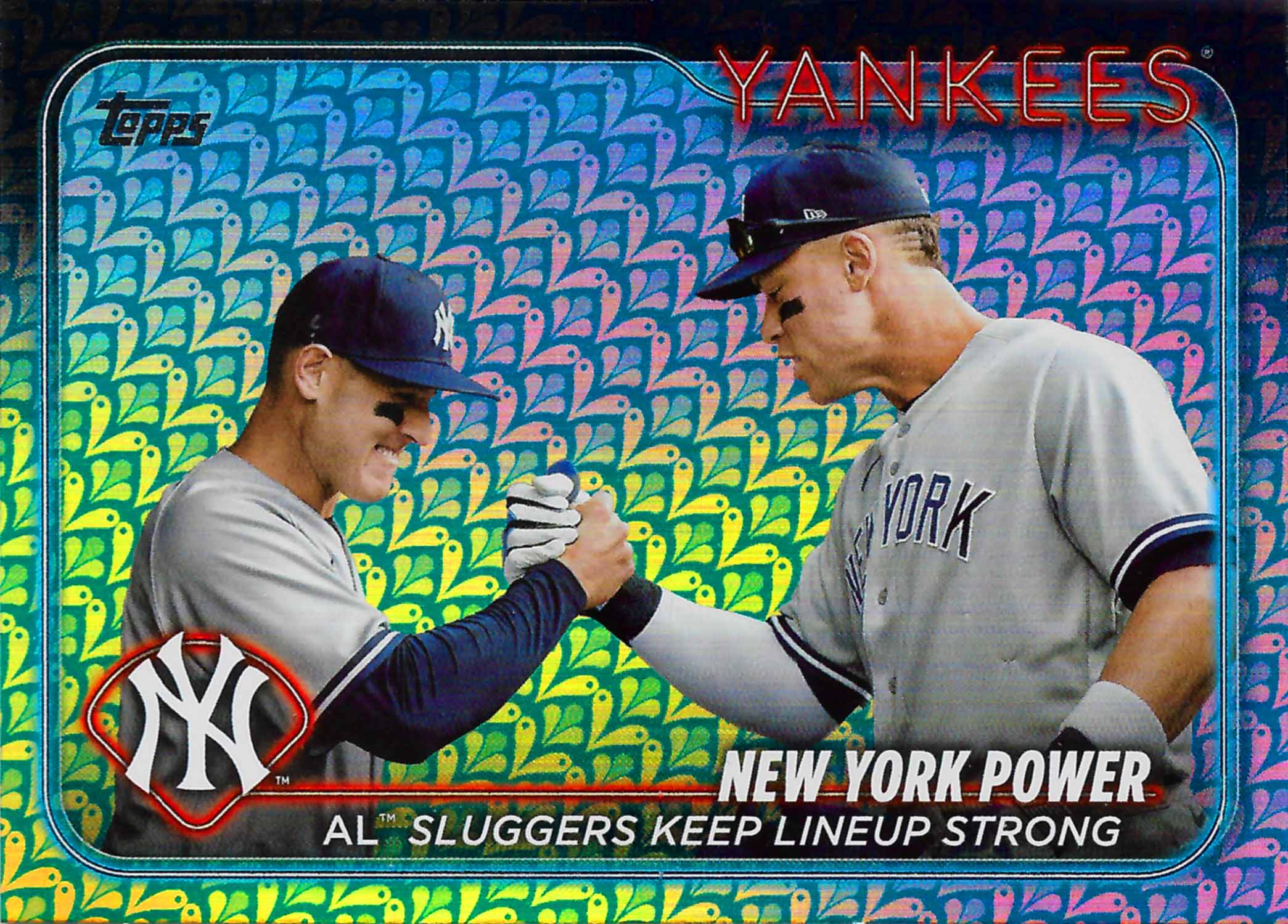 2024 Topps Easter Foil New York Power/Checklist