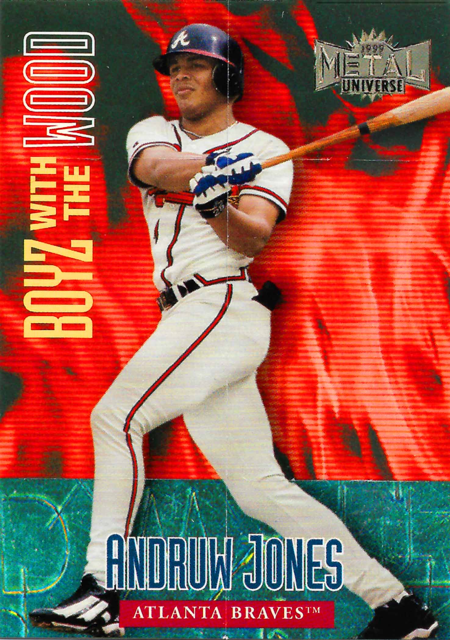 1999 Metal Universe Boyz With The Wood