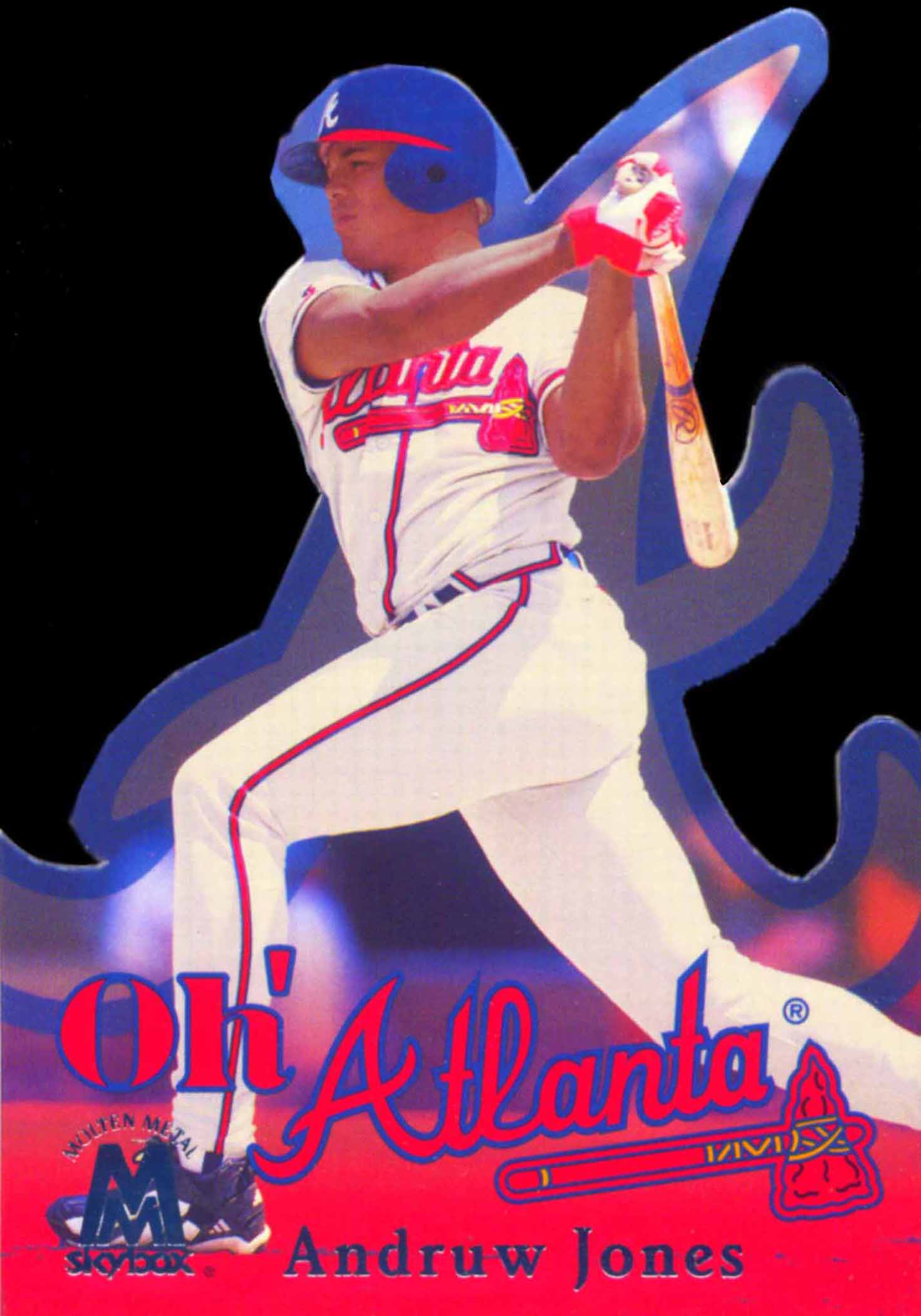 1999 SkyBox Molten Metal Oh Atlanta