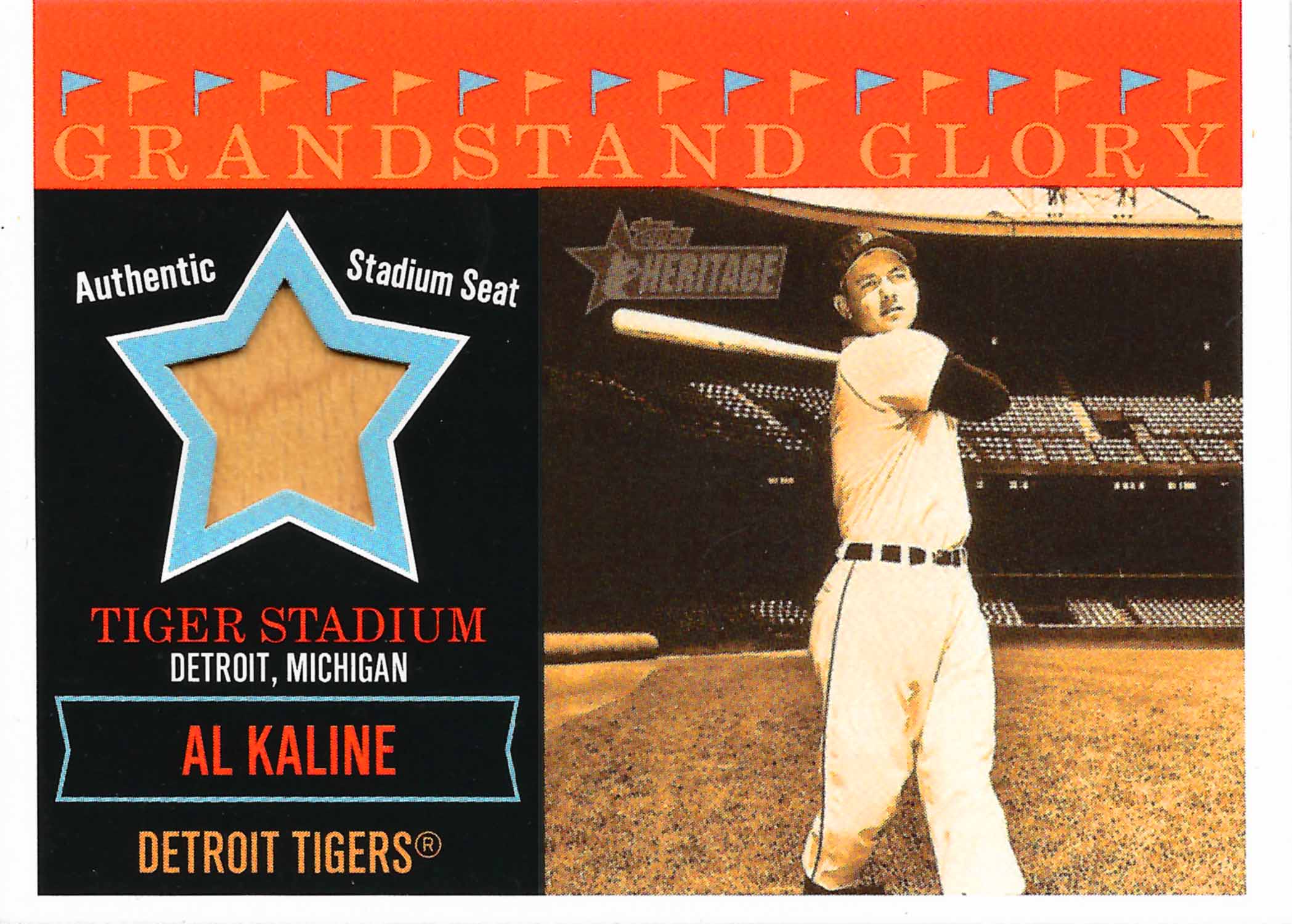 2003 Topps Heritage Grandstand Glory Stadium Relics