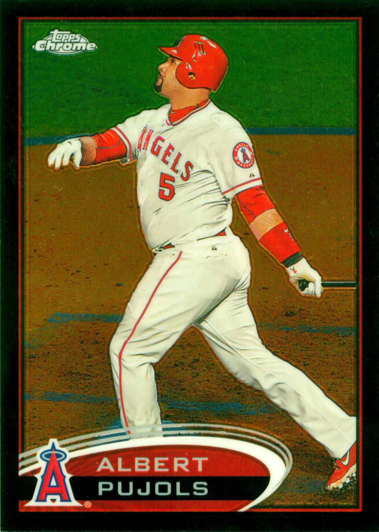 2012 Topps Chrome Black Refractors