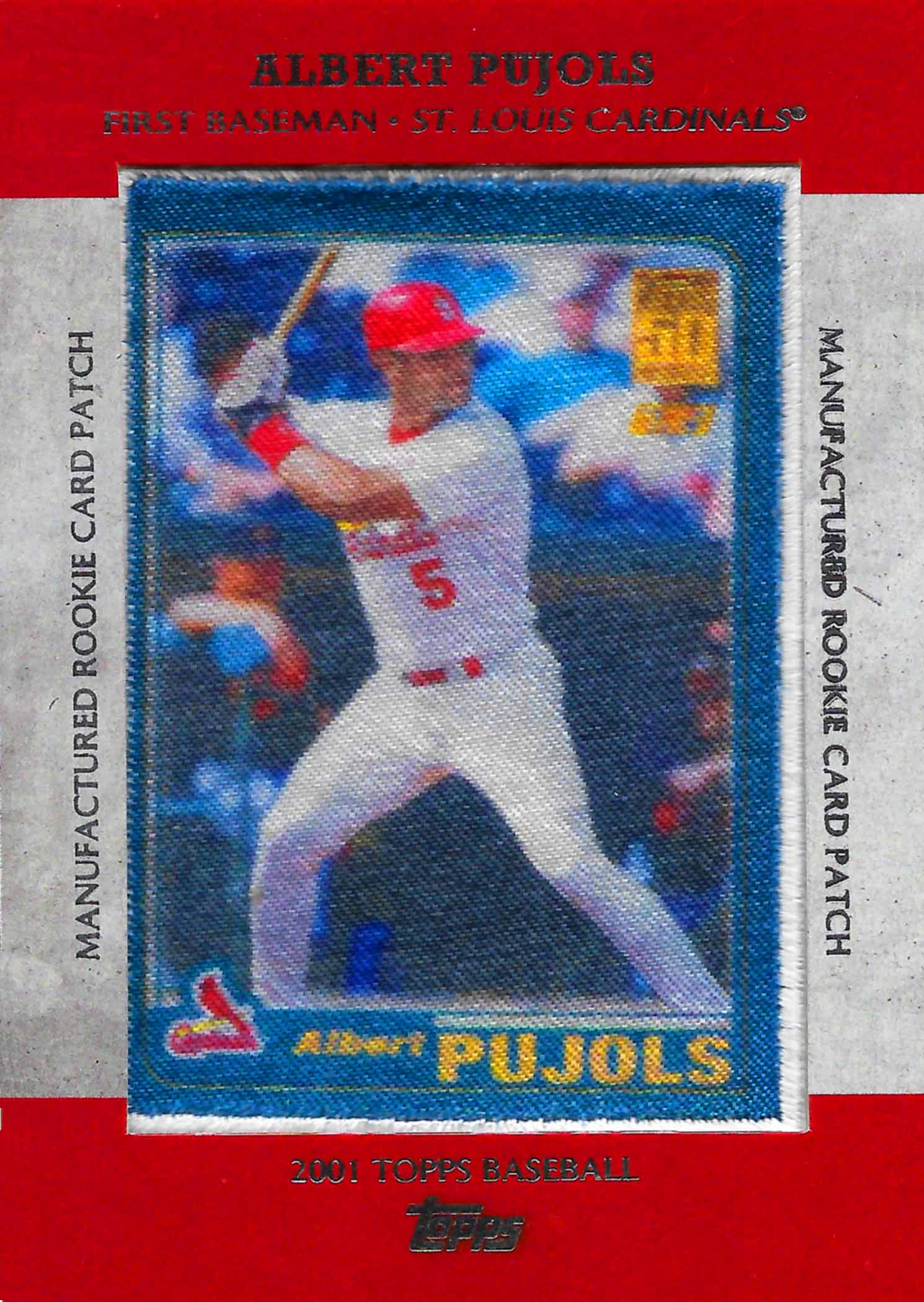 2013 Topps Manufactured Commemorative Rookie Patch