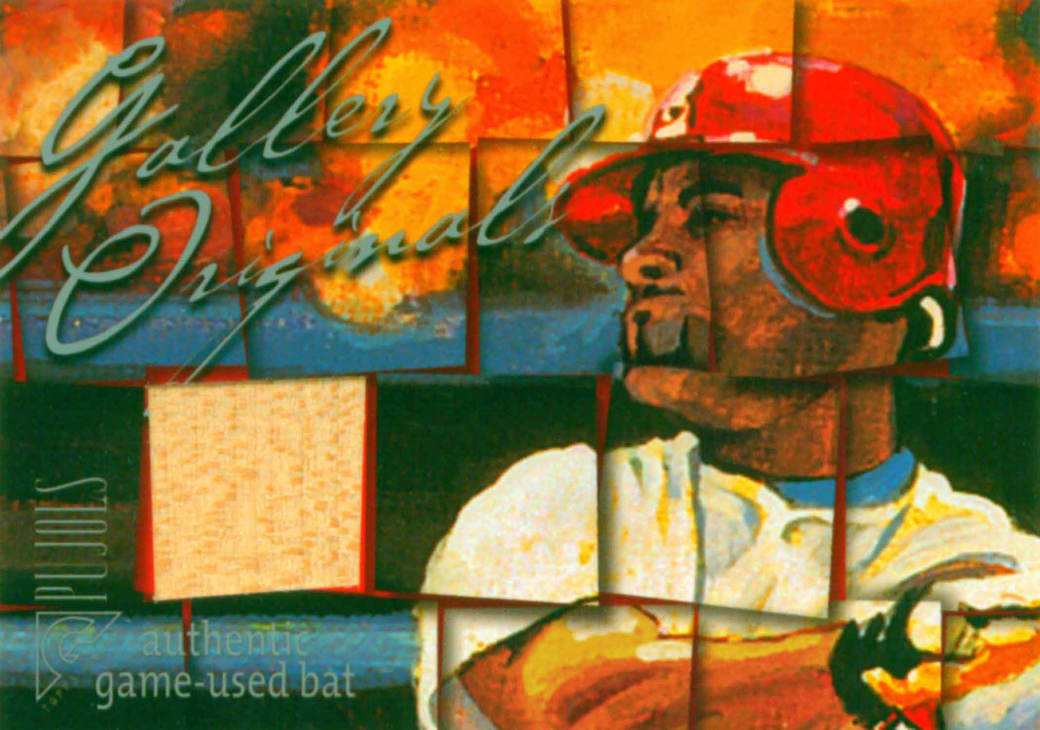 2003 Topps Gallery Originals Bat Relics