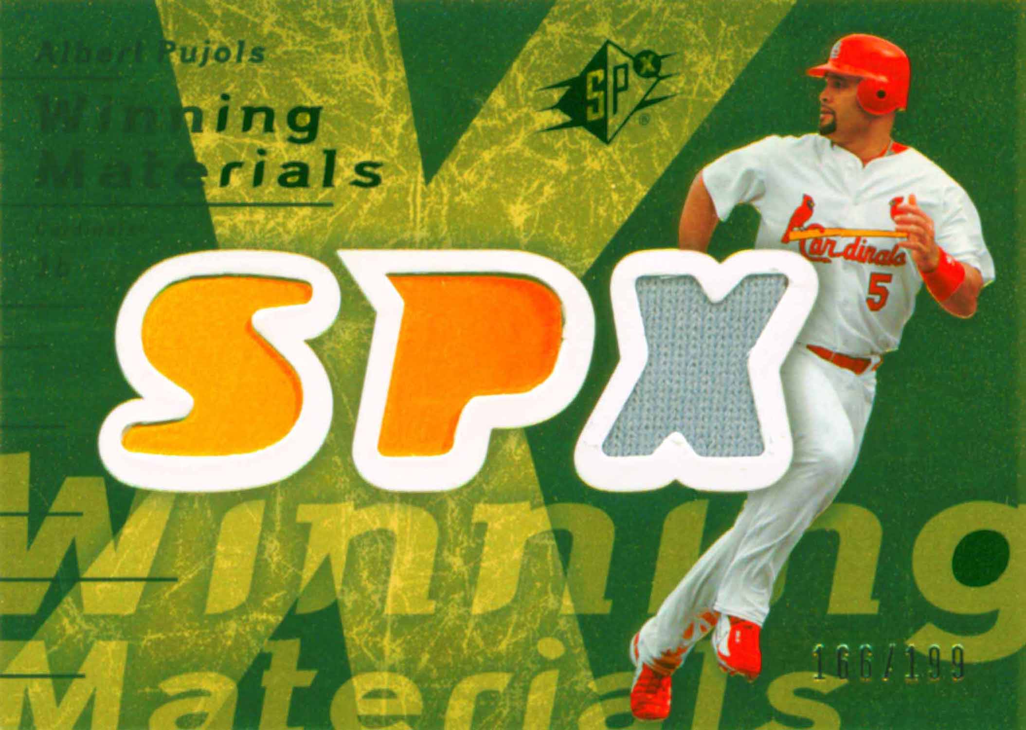 2007 SPx Winning Materials 199 Gold