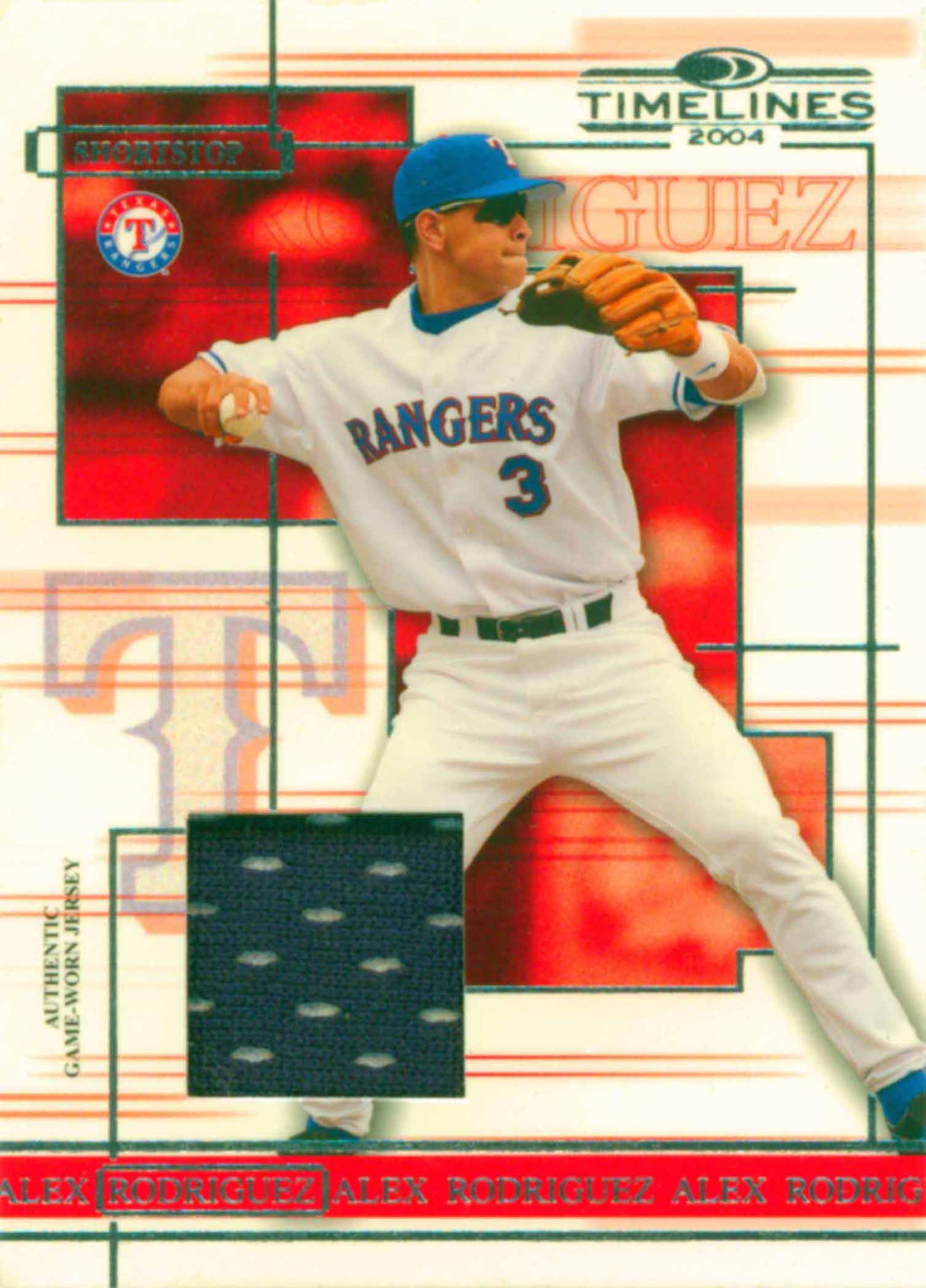 2004 Donruss Timelines Material Jersey