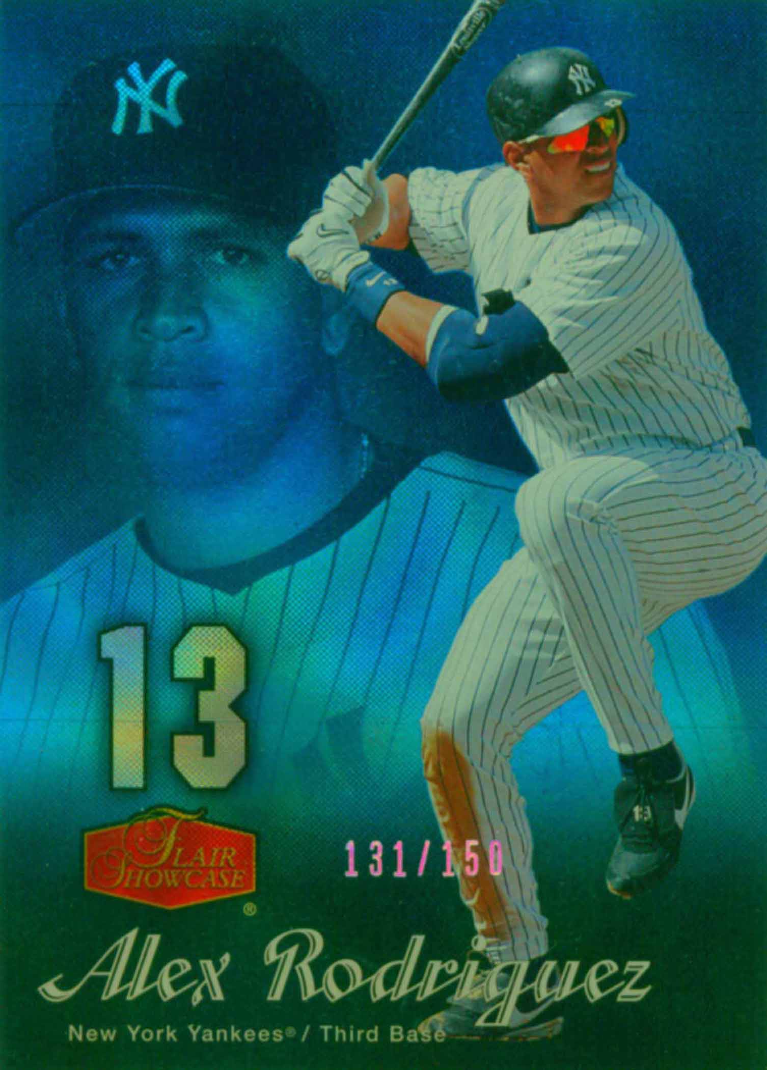 2006 Flair Showcase Legacy Blue Field Box