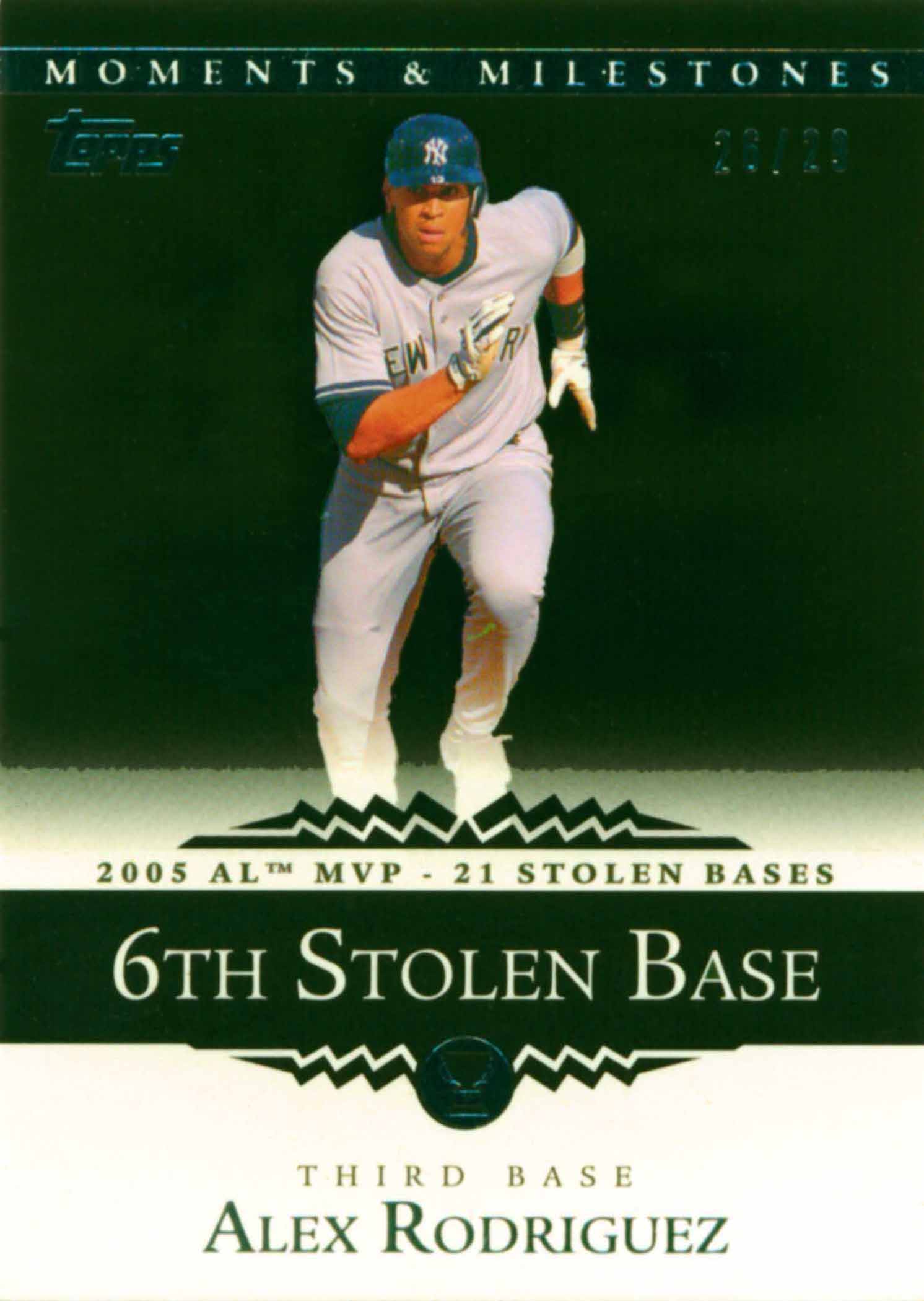 2007 Topps Moments and Milestones Black