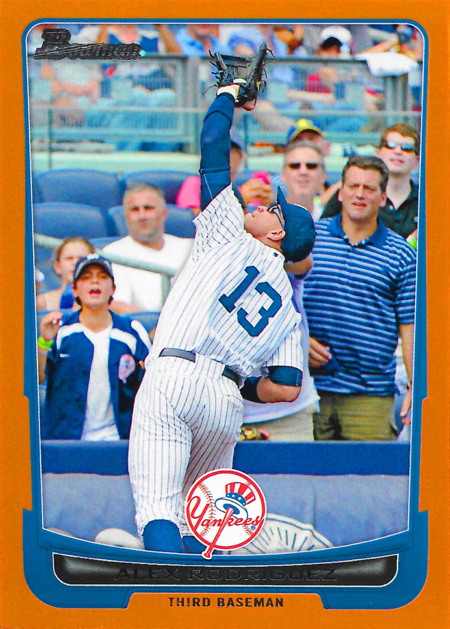 2012 Bowman Orange