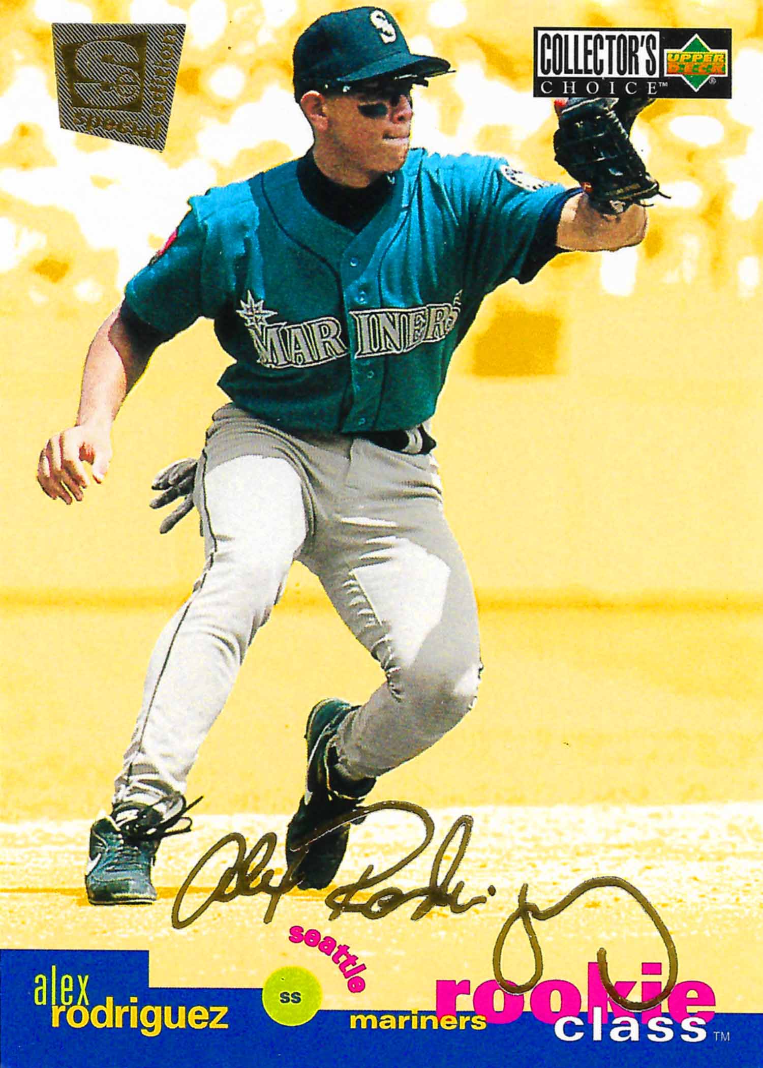 1995 Collector's Choice SE Gold Signature