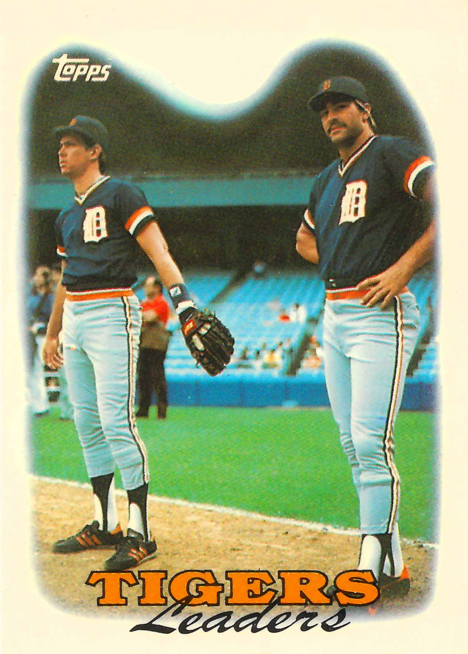 1988 Topps Tiffany Tigers Team Leaders