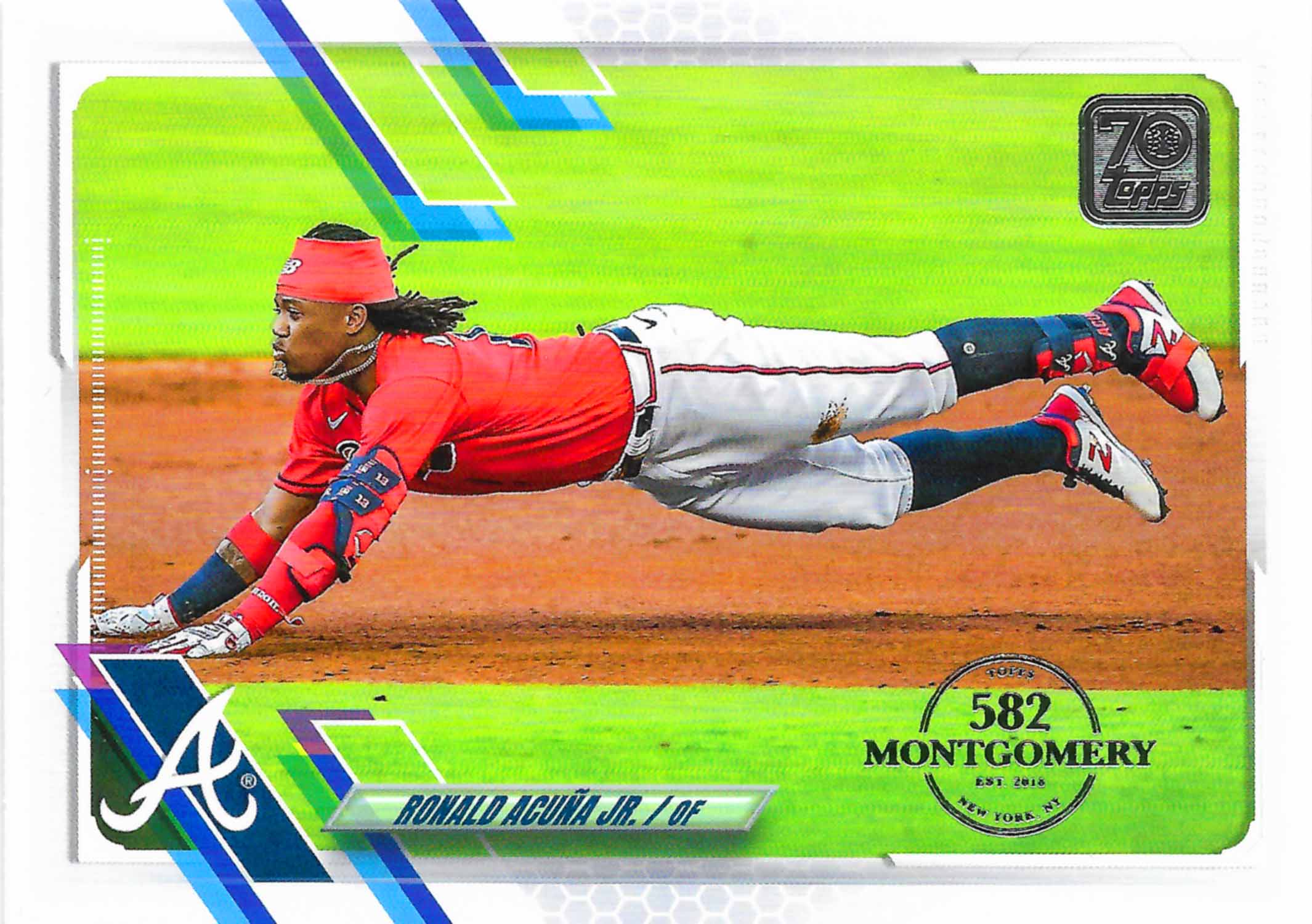 2021 Topps Factory Set 582 Montgomery Club