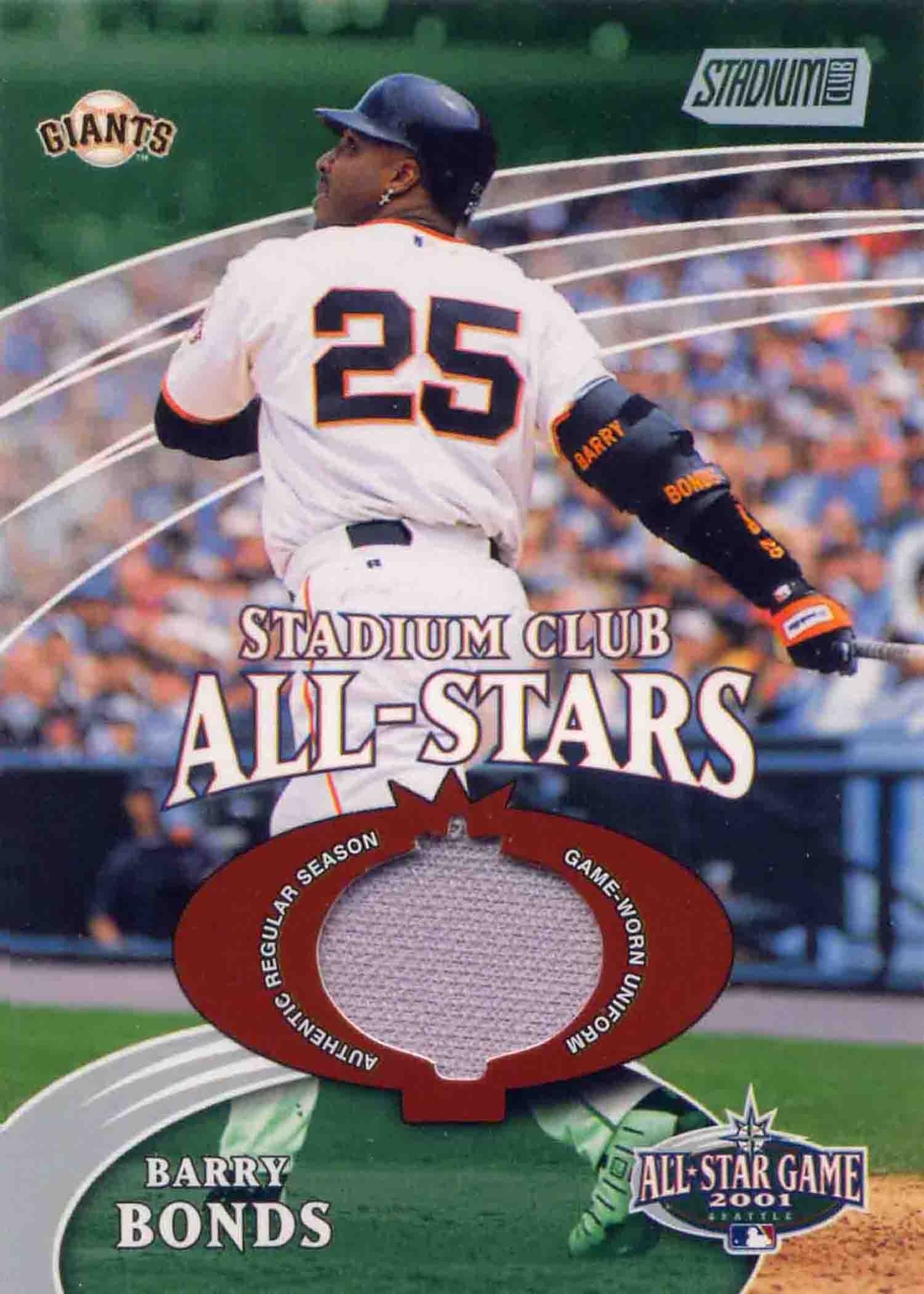 2002 Stadium Club All-Star Relics Uniform