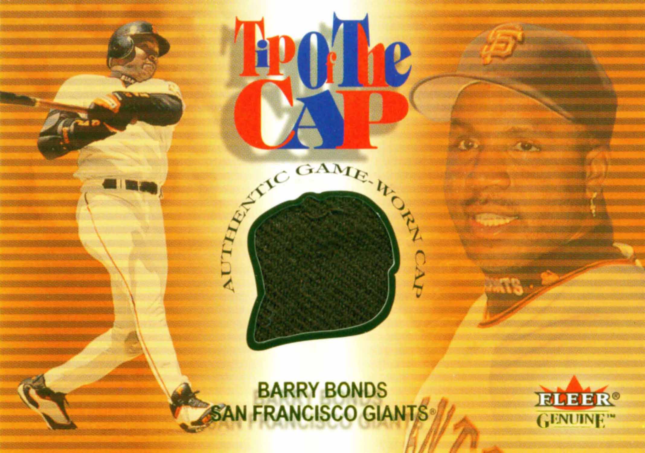 2001 Fleer Genuine Tip Of The Cap