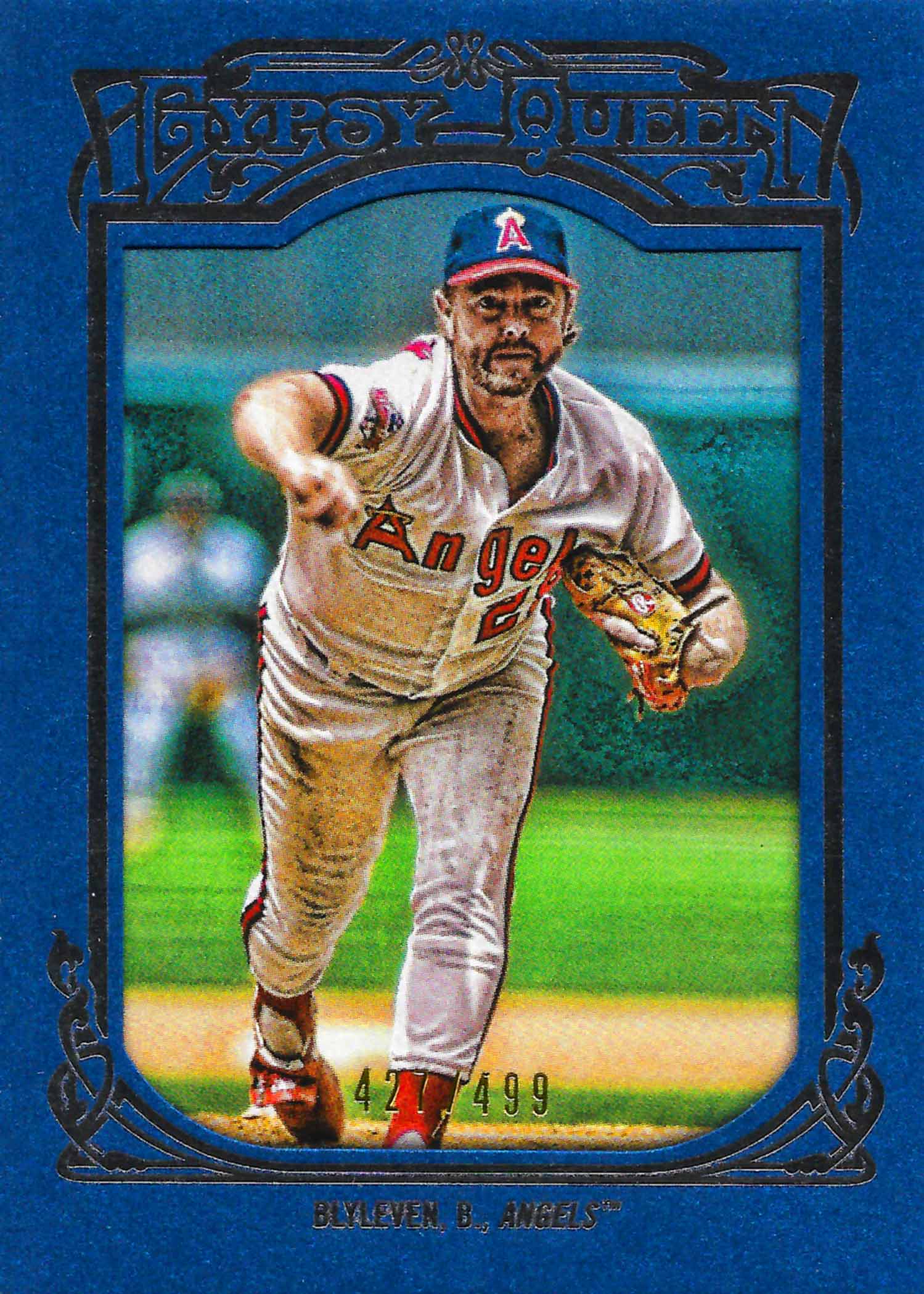 2013 Topps Gypsy Queen Framed Blue