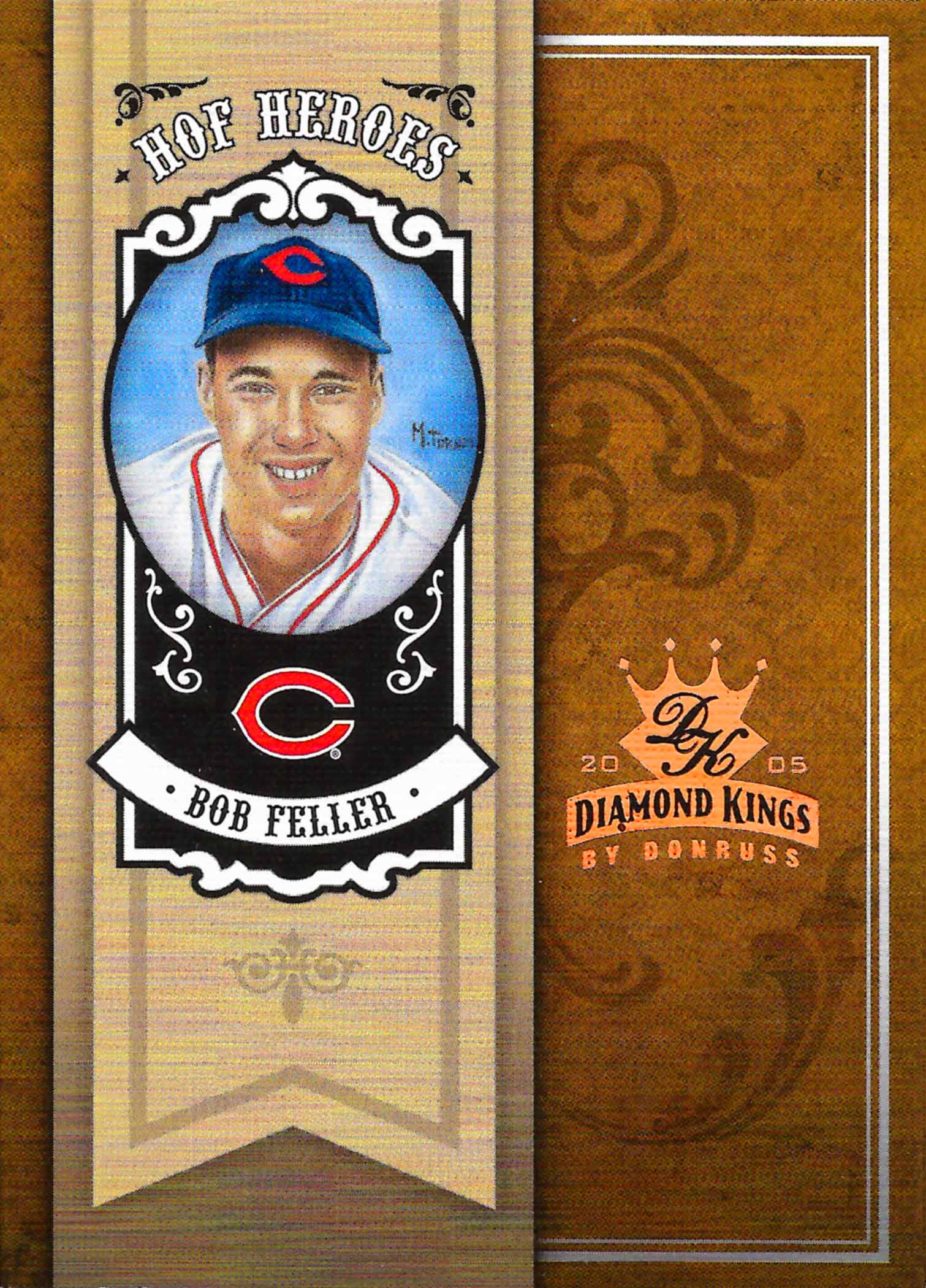2005 Diamond Kings HOF Heroes Bronze