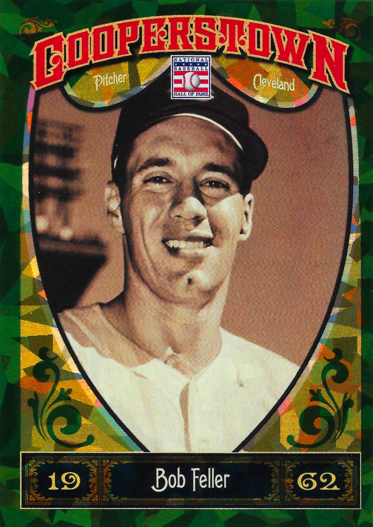 2013 Panini Cooperstown Green Crystal