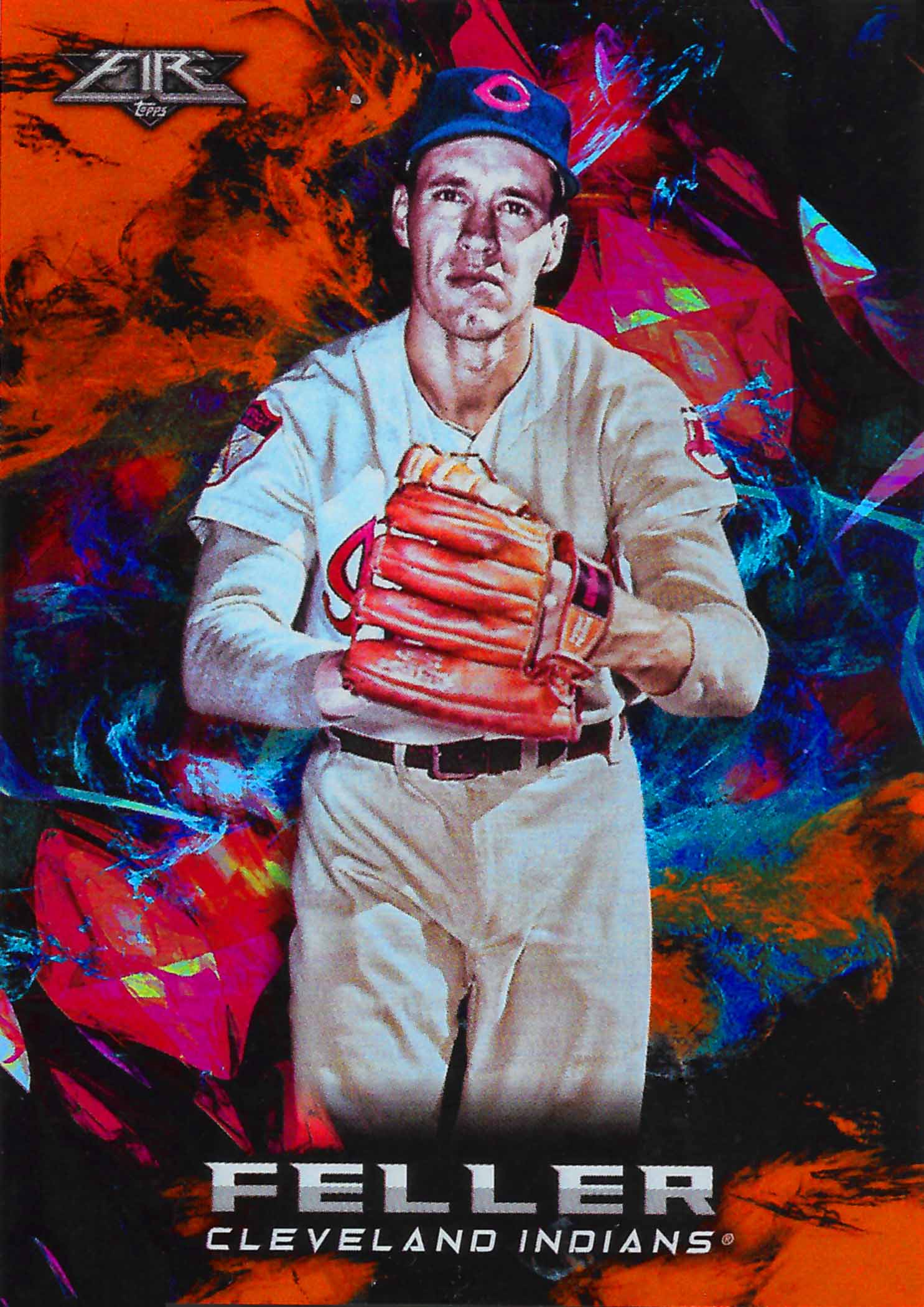 2018 Topps Fire Orange