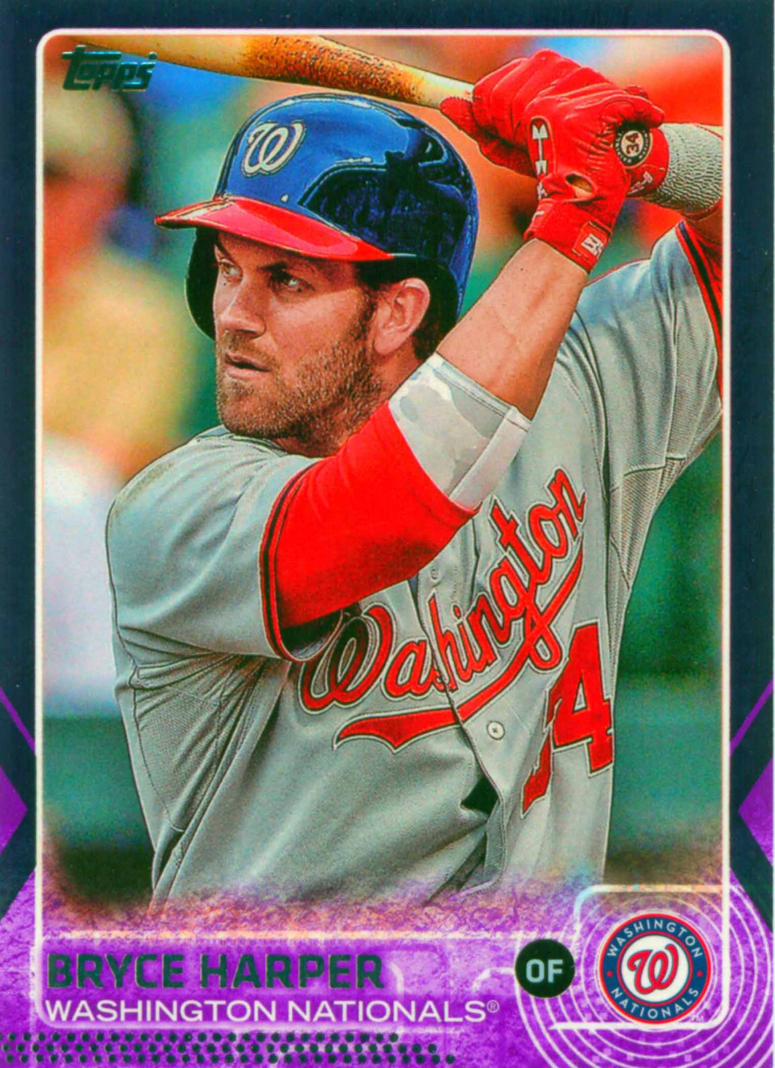 2015 Topps Toys R Us Purple Border