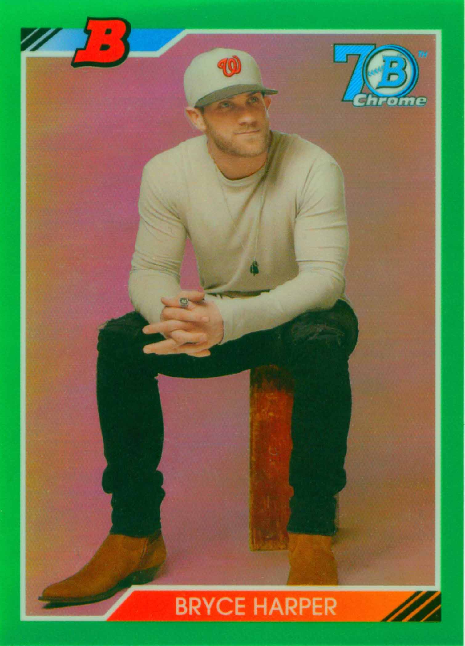 2017 Bowman Chrome '92 Bowman Green Refractors