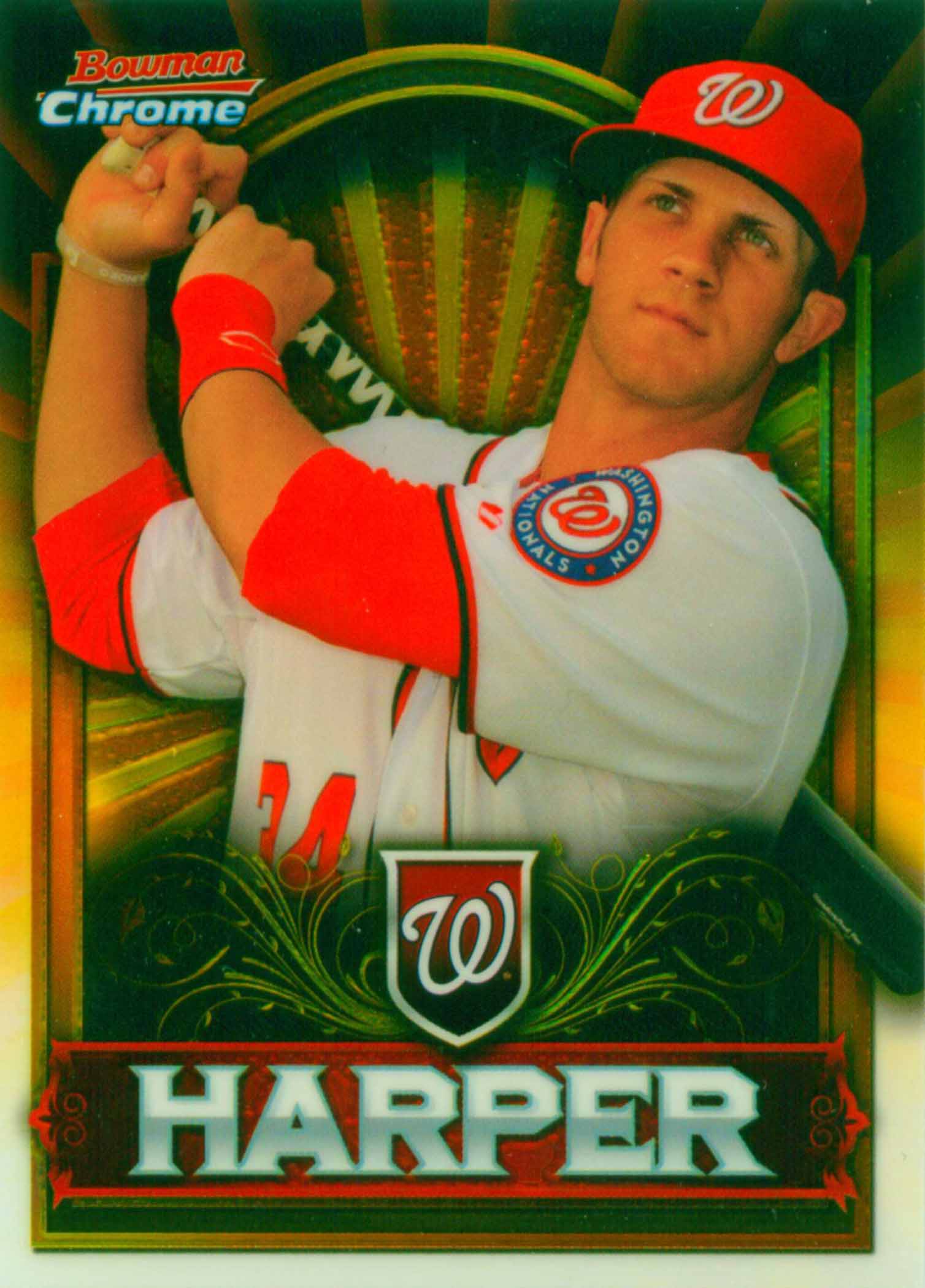 2011 Bowman Chrome Retail Exclusive Gold