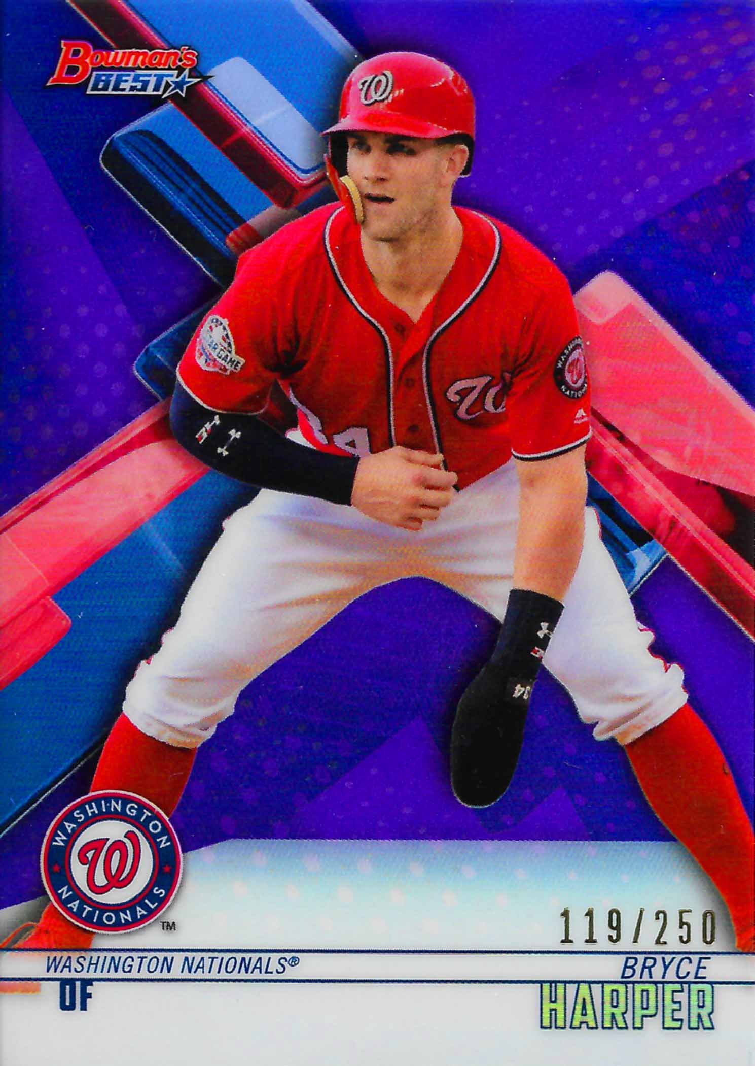 2018 Bowman's Best Purple Refractors