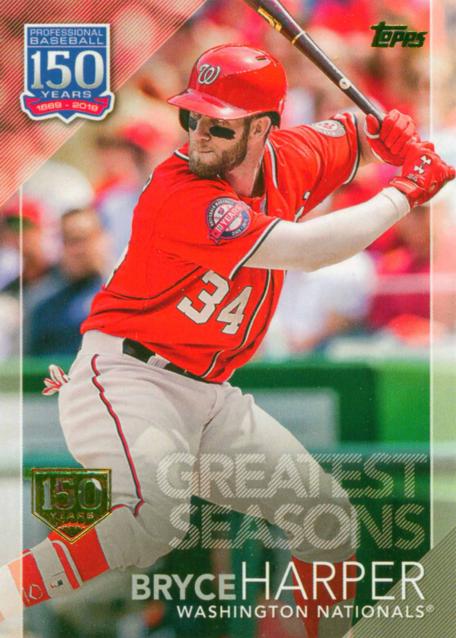 2019 Topps 150 Years of Professional Baseball 150th Anniversary