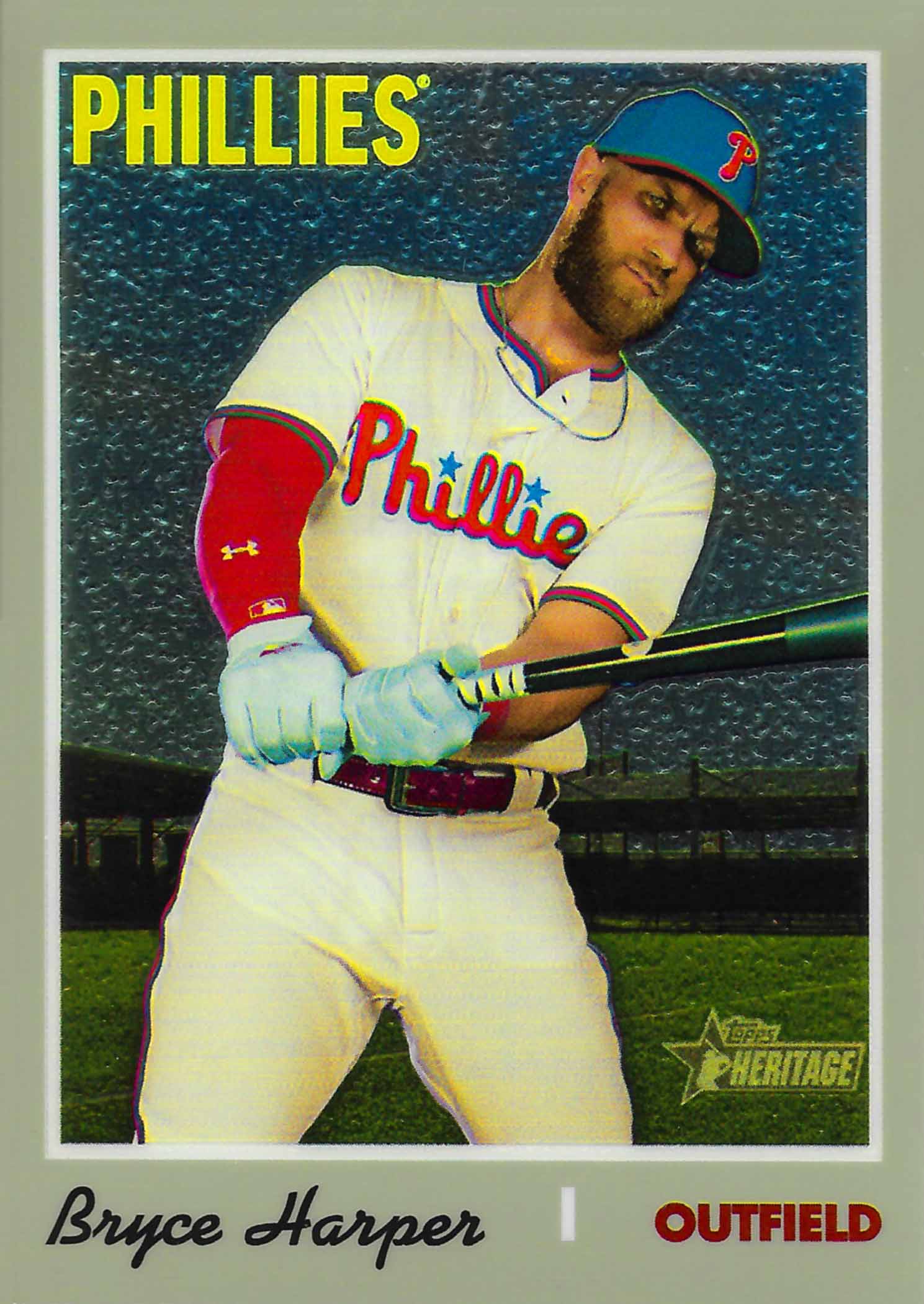 2019 Topps Heritage Chrome