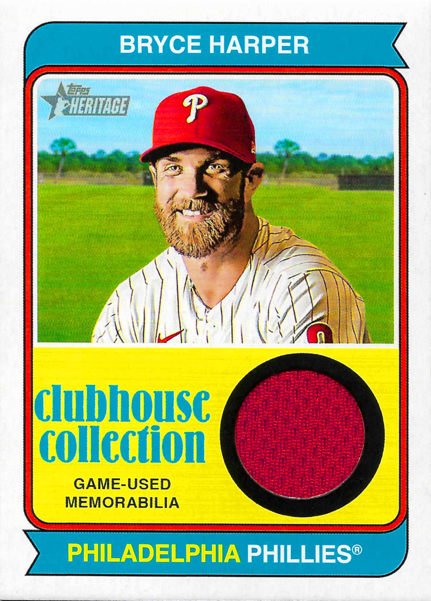 2023 Topps Heritage Clubhouse Collection Relics