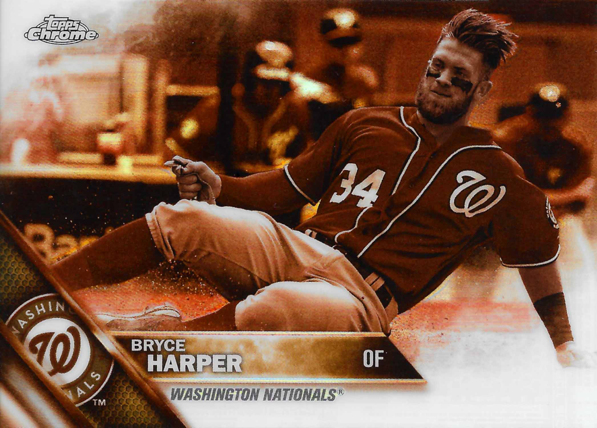 2016 Topps Chrome Sepia Refractors