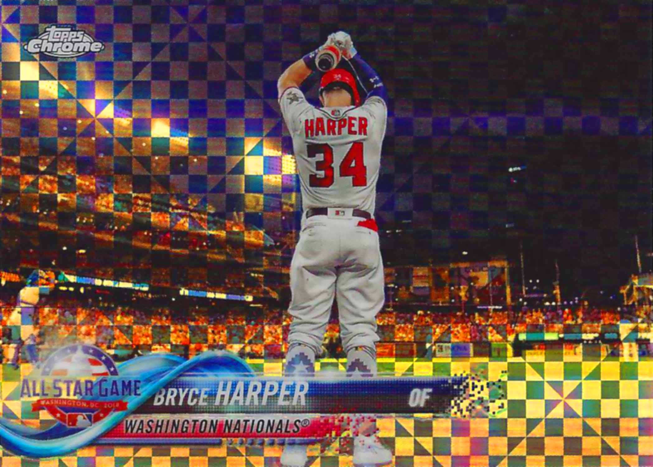 2018 Topps Chrome Update X-fractors