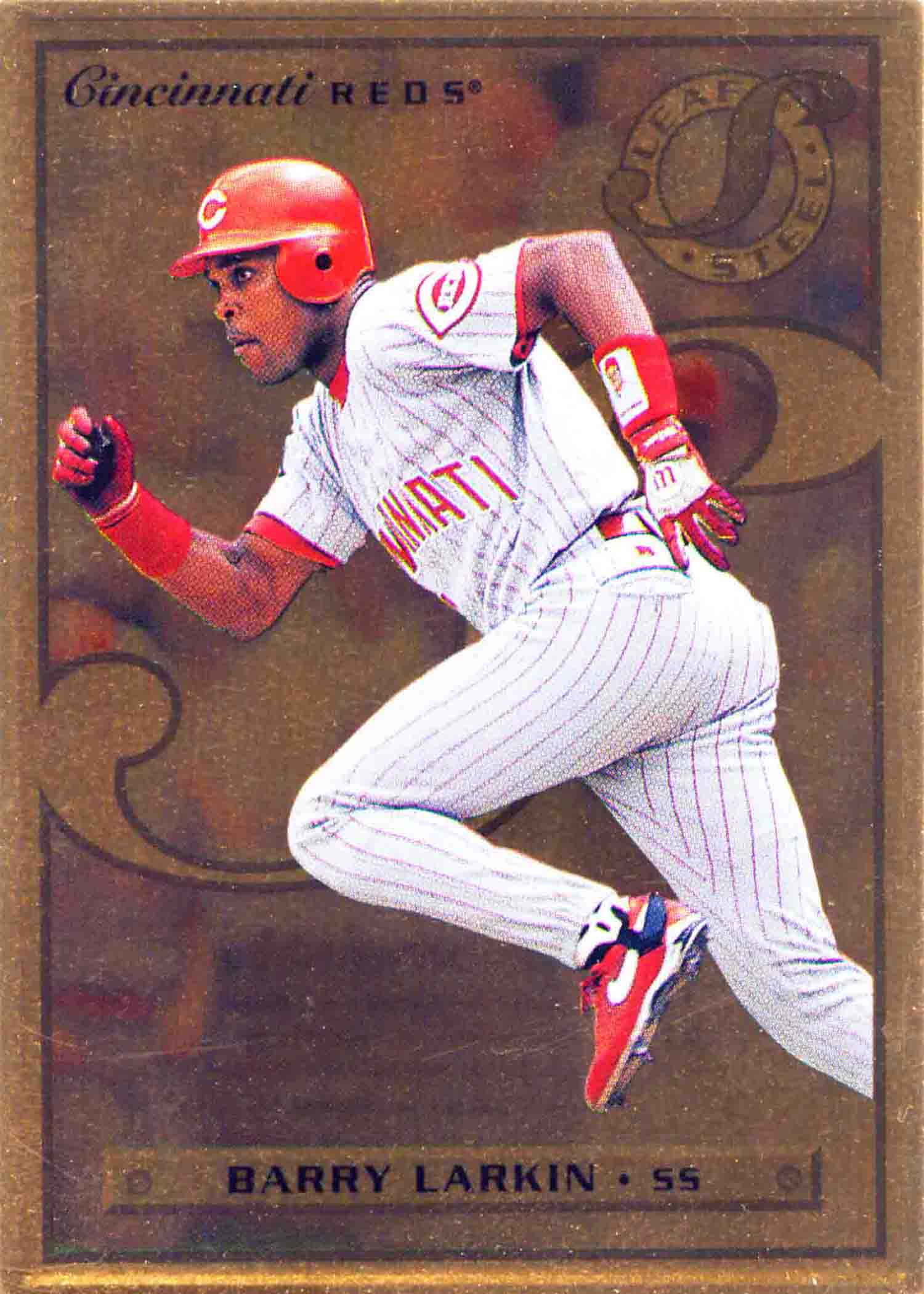 1996 Leaf Preferred Steel Gold