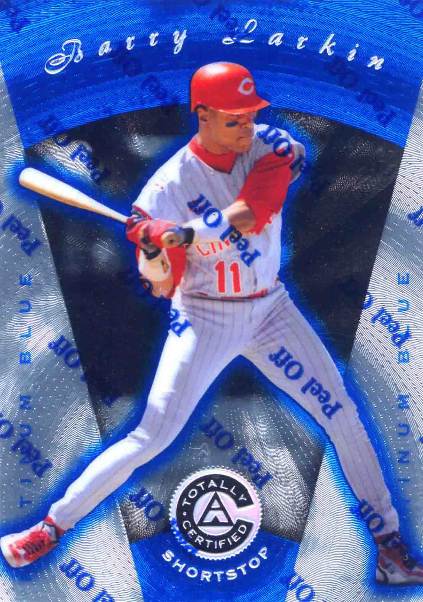 1997 Pinnacle Totally Certified Platinum Blue