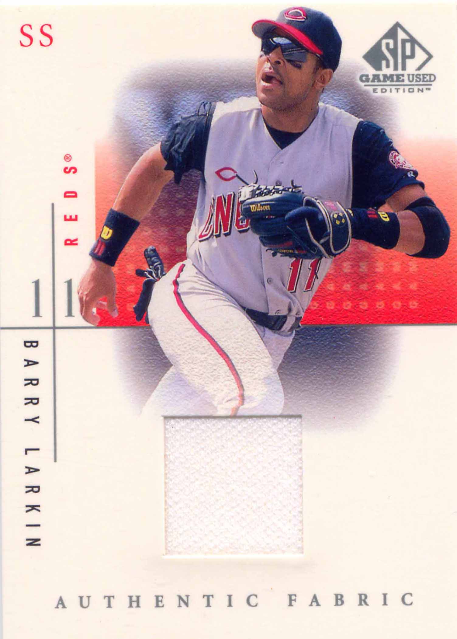 2001 SP Game Used Edition Authentic Fabric