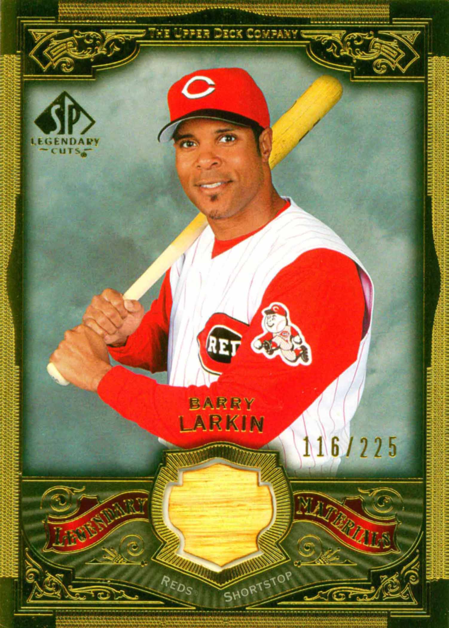 2006 SP Legendary Cuts Legendary Materials Gold Bat