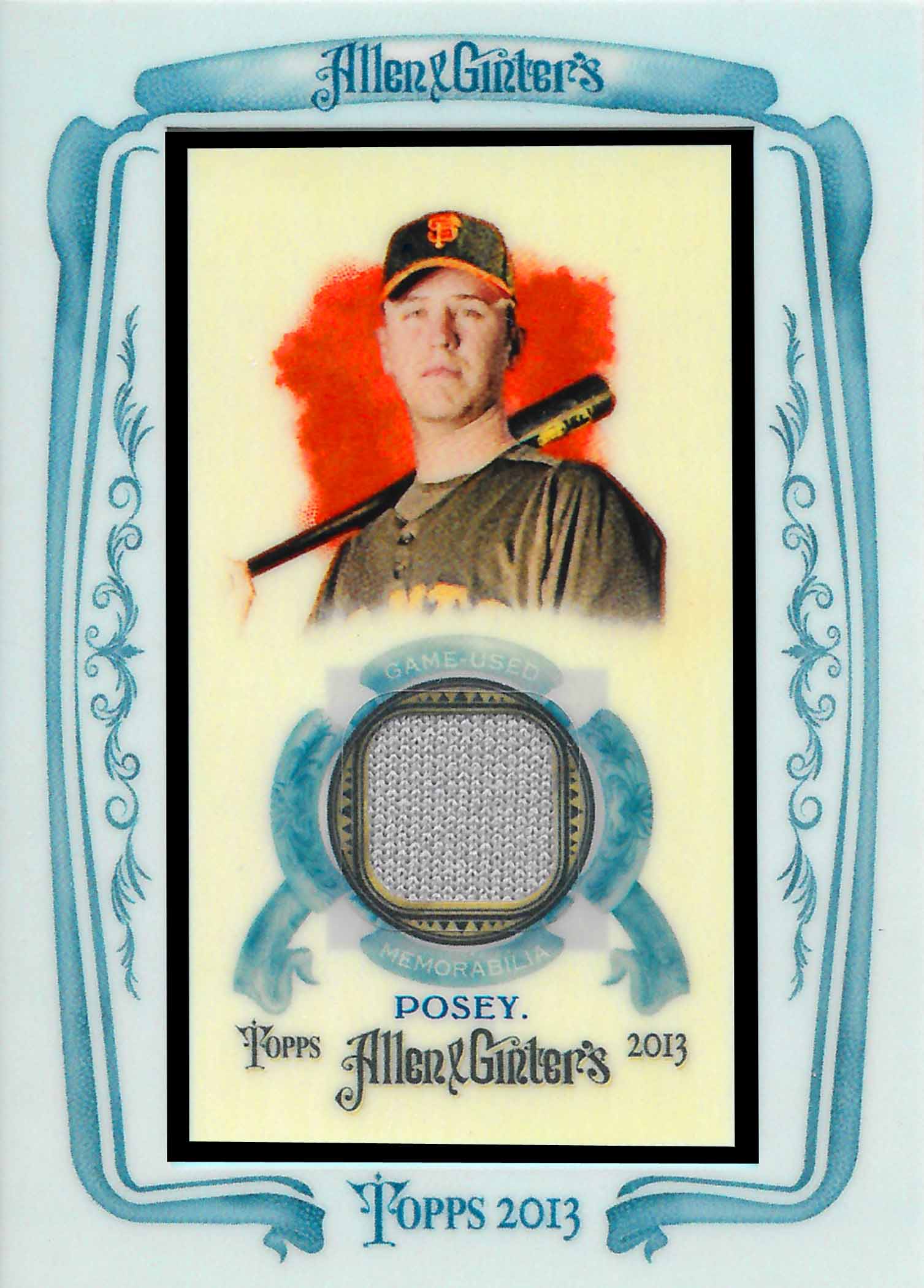 2013 Topps Allen and Ginter Framed Mini Relics