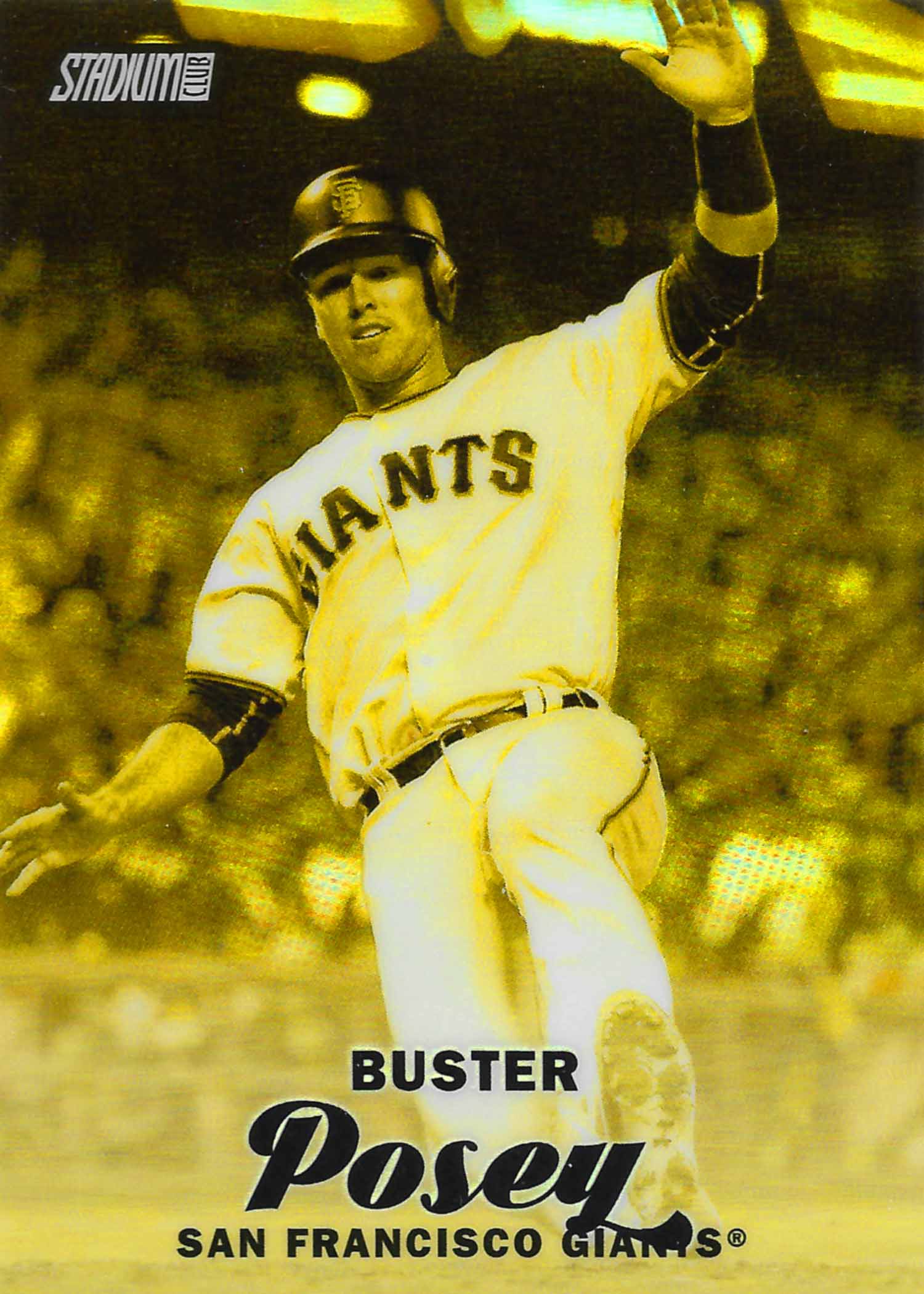 2017 Stadium Club Chrome Gold Mint